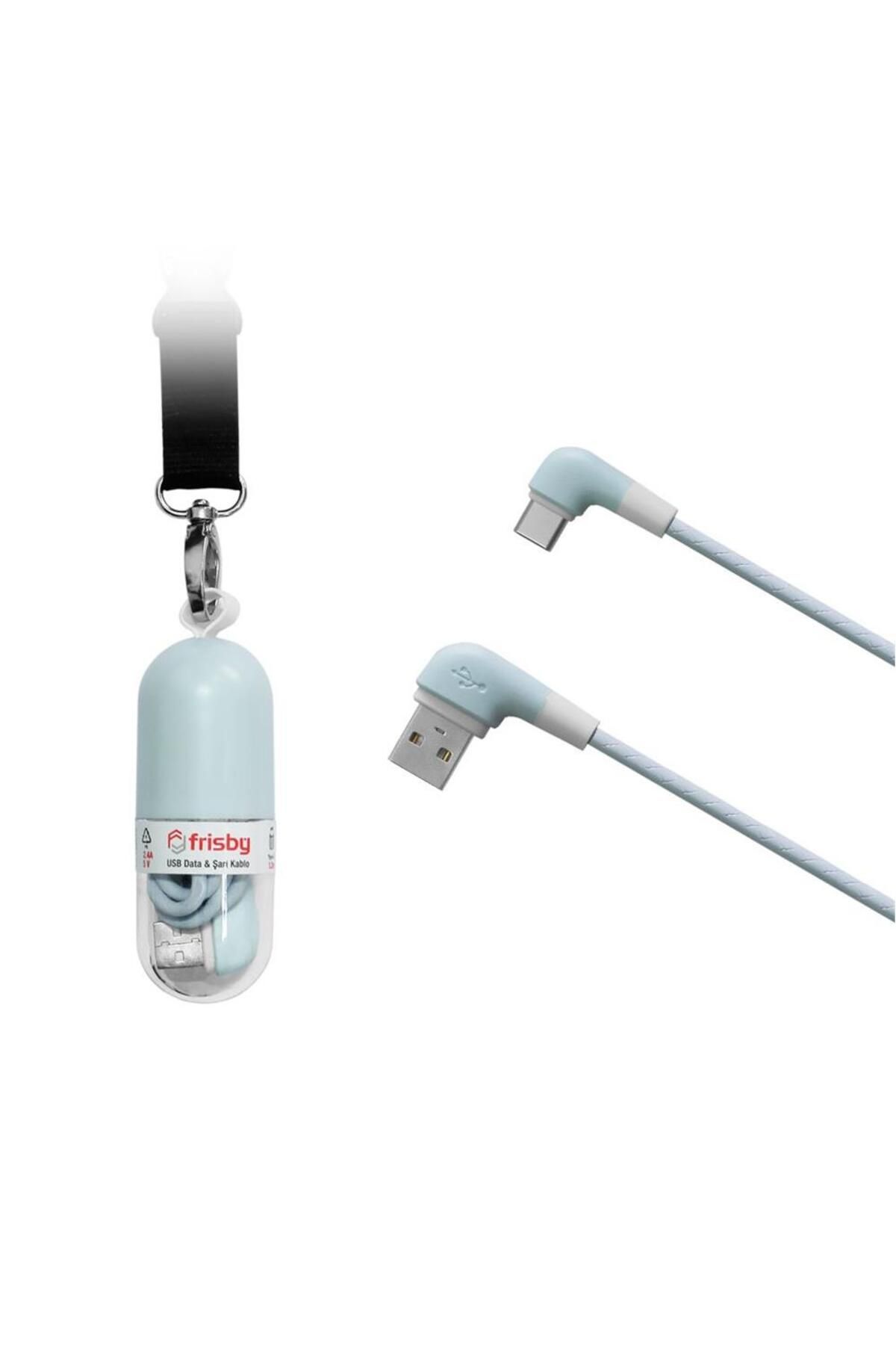 Vobotek Teknoloji Frisby FA-7560TC USB Data - Şarj Kablo - 8Pin Lightning (1.2m)