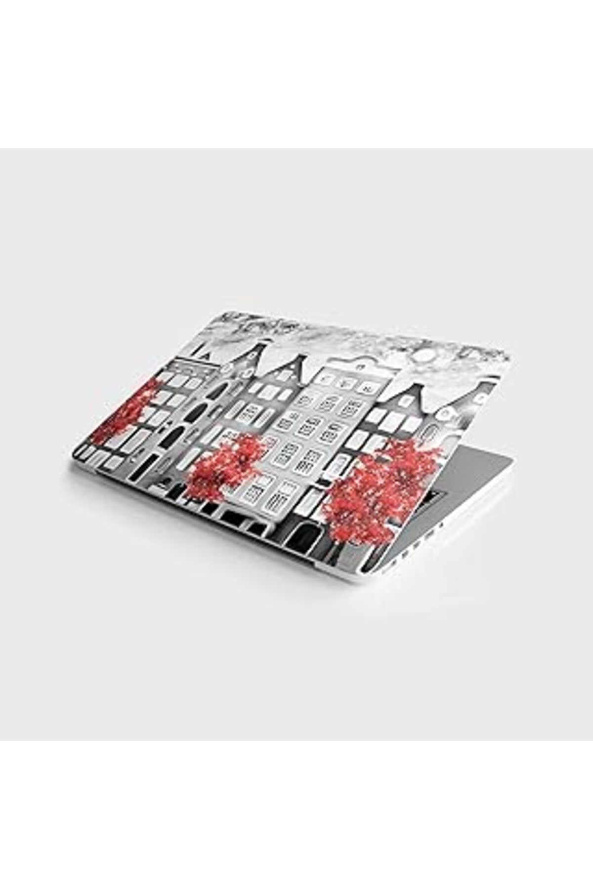 NETWORK ART Laptop Sticker Bilgisayar Notebook Pc Kaplama Etiketi Amsterdam Yağlıboya