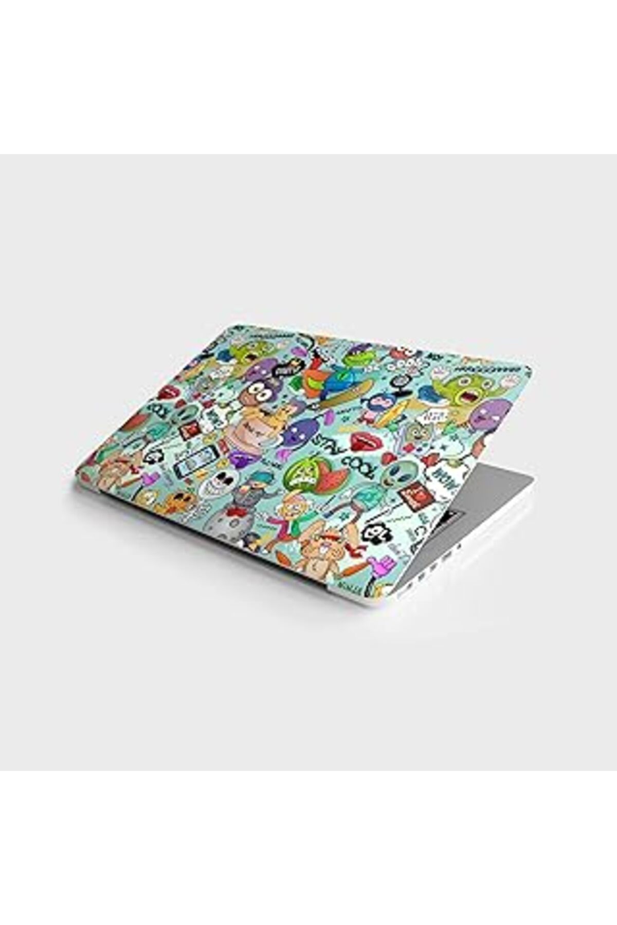 Mu Art Ahşap Laptop Sticker Bilgisayar Notebook Pc Kaplama Etiketi Stay Cool