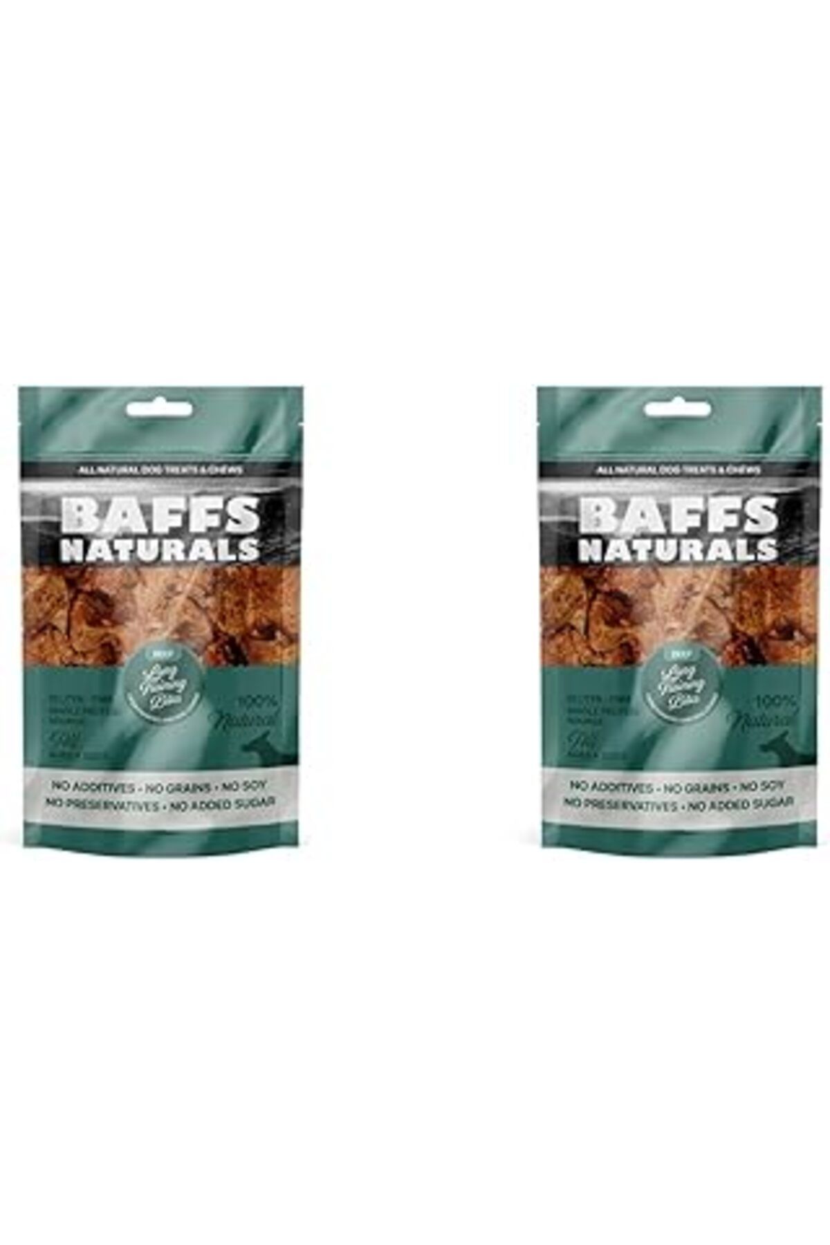 NETWORK ART Baffs Naturals Dana Mini Ciğer 100% Doğal Köpek Ödül Maması 100 Gr (100 Gr X 2 Adet)