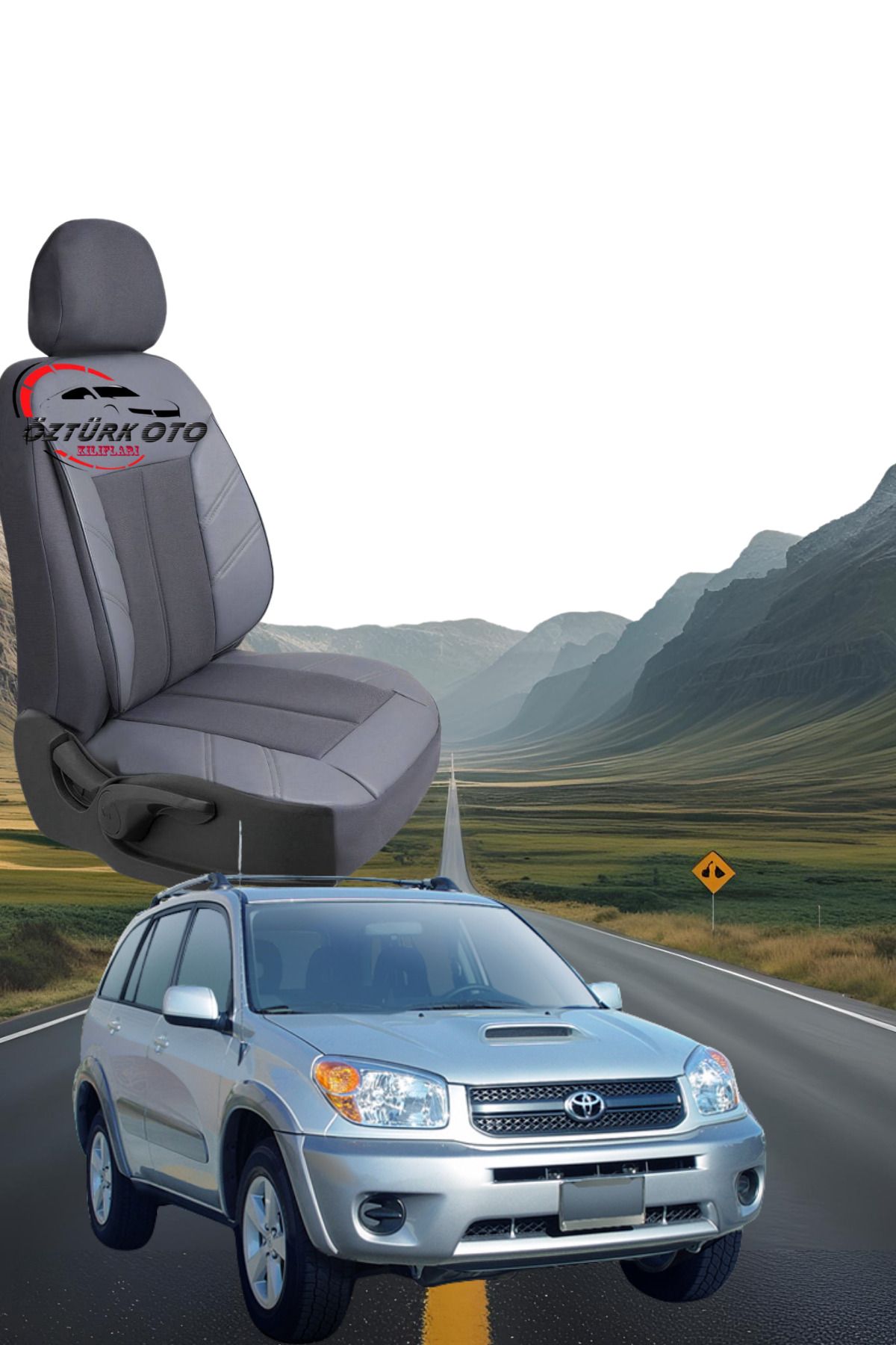 MEVLÜT ÖZTÜRK OTO KILIFLARI Akik Serisi Toyota Rav4 Tam Set Oto Koltuk Kılıfı