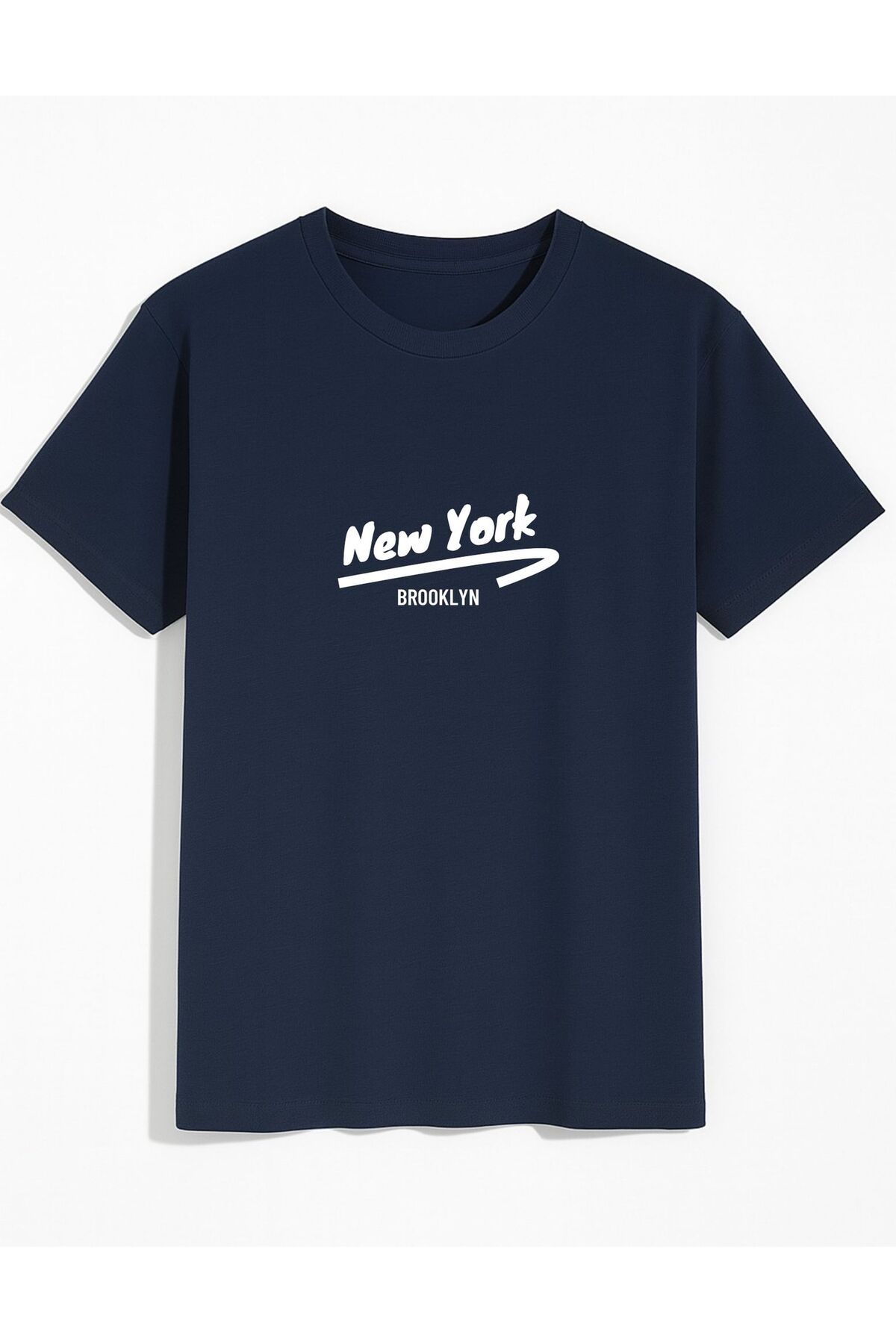 AFROGİYİM Unisex Newyork Baskılı T-Shirt
