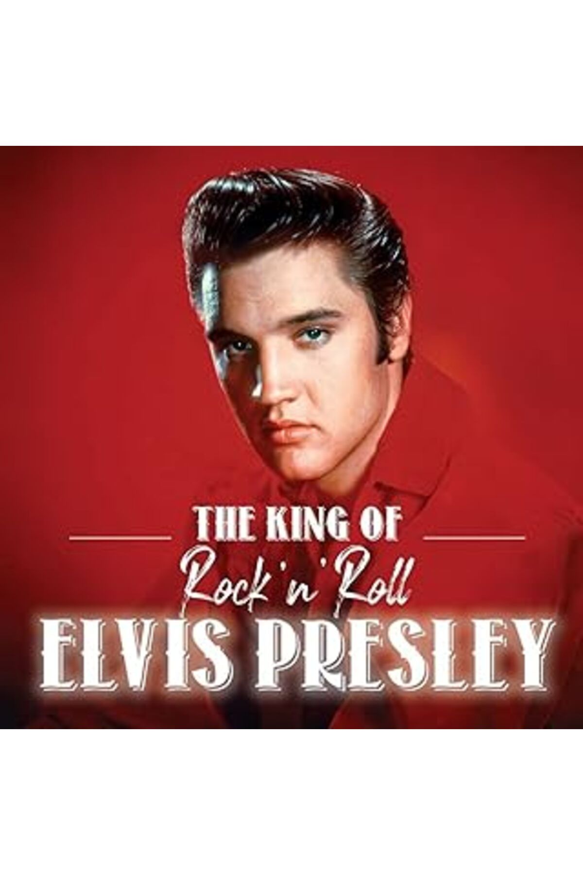 Qedii Gereksiz Şeyler Elvis Presley The King Of Rock'n Roll Plak