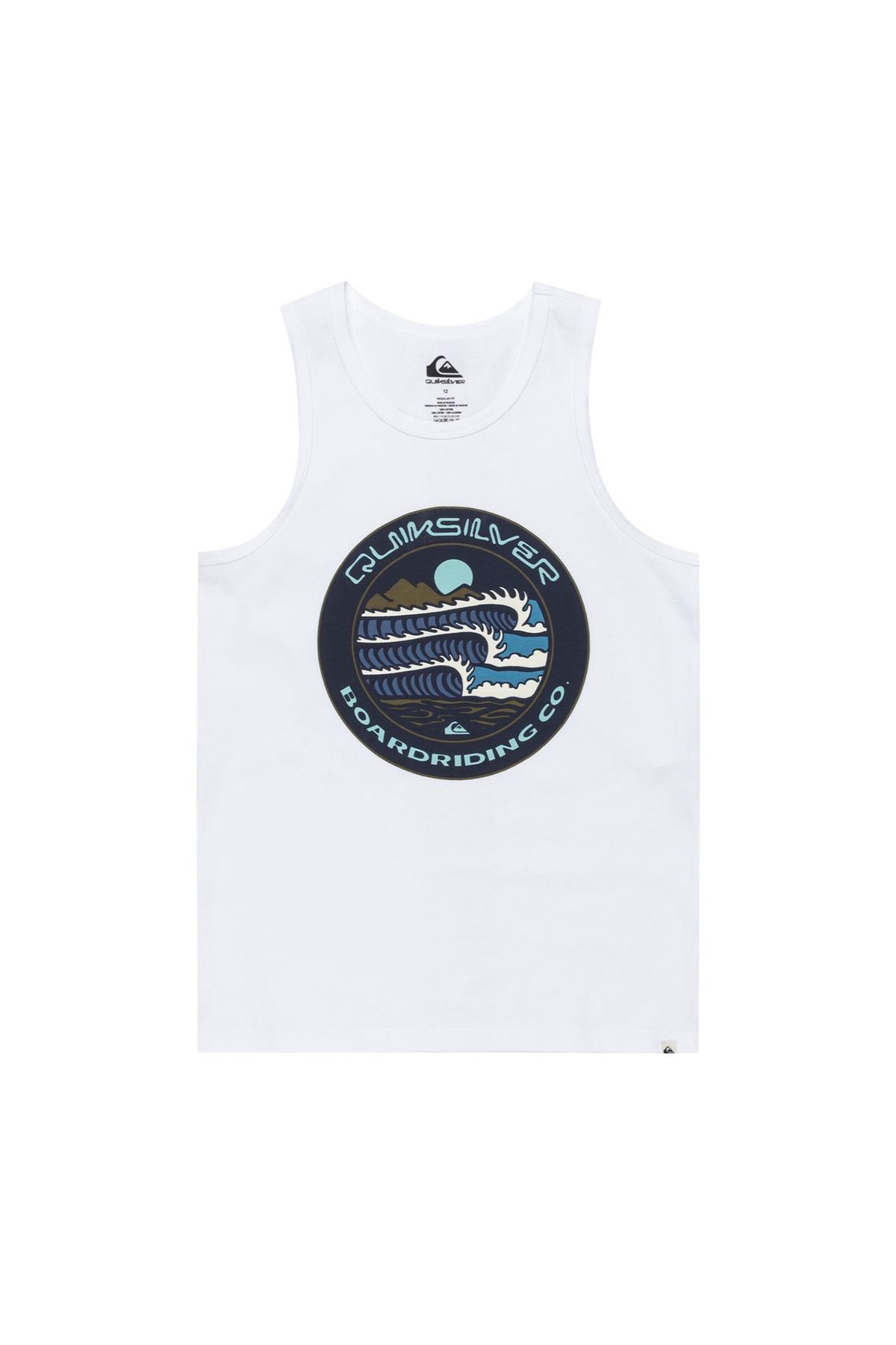 Quiksilver Ev Three Seas Tank Yth Erkek Çocuk Beyaz Atlet