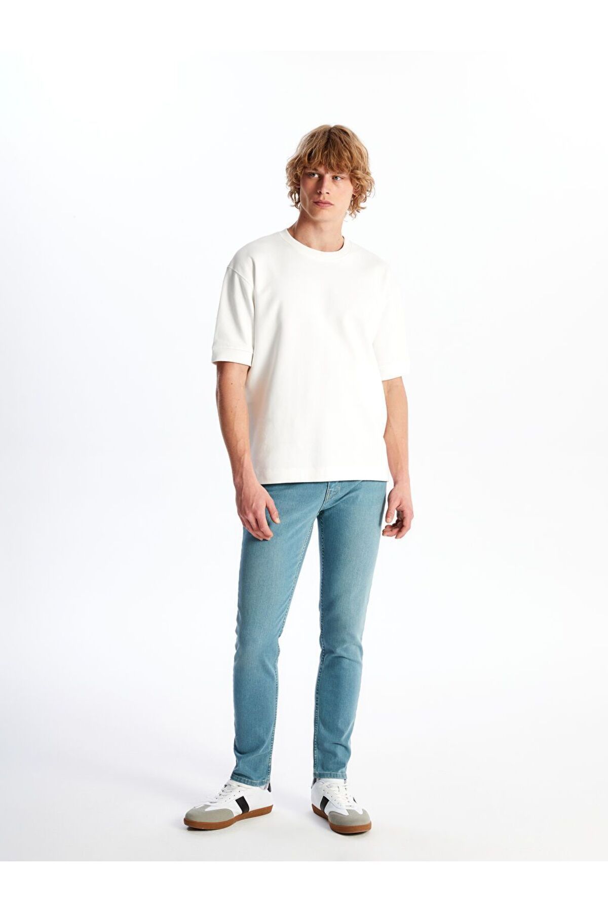 LC Waikiki Indigo 750 Slim Fit Erkek Jean Pantolon