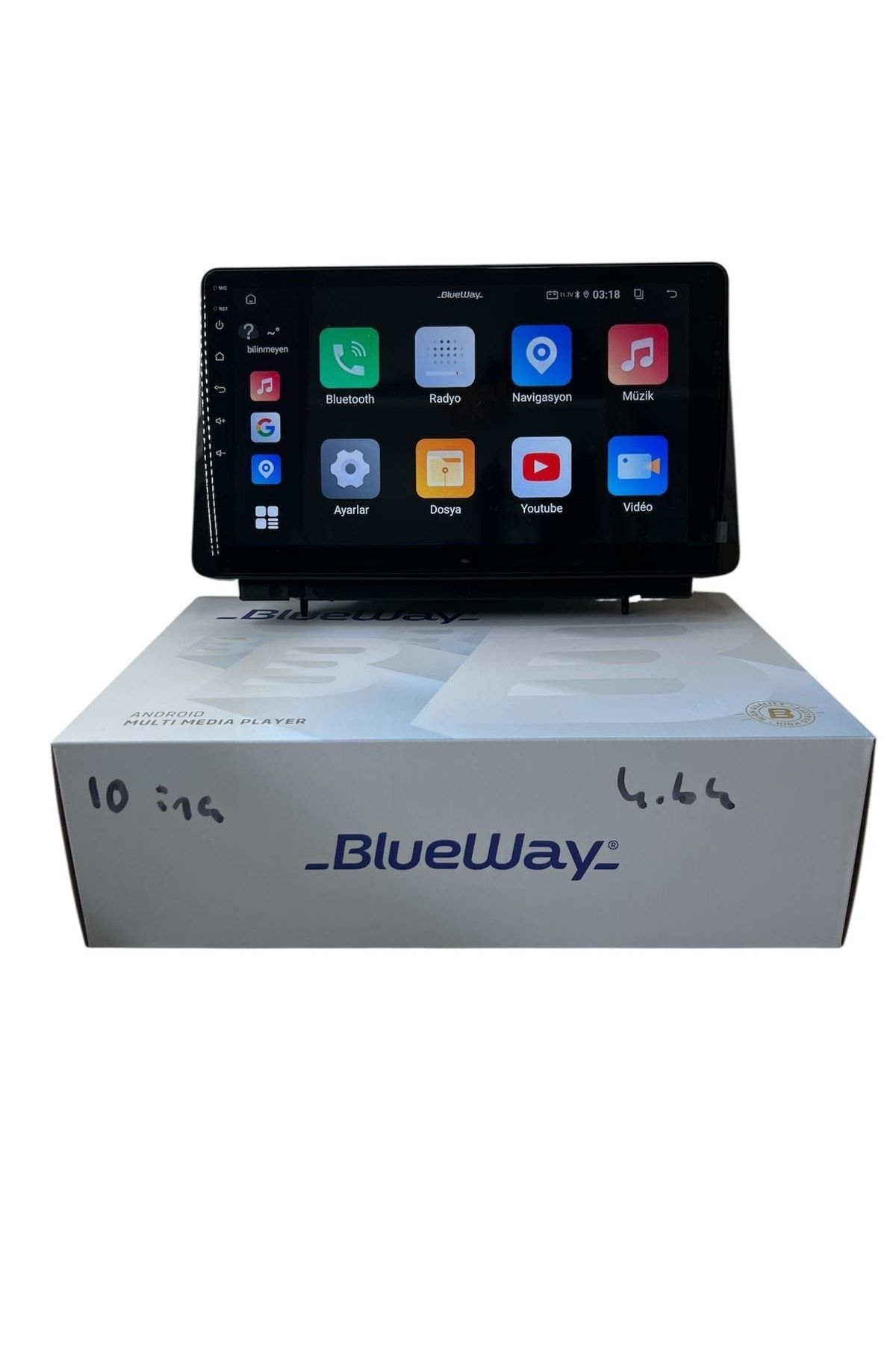 Blueway Ford Focus 5 Uyumlu BLUEWAY 4-64 PROFESYONEL OEM MULTİMEDİA