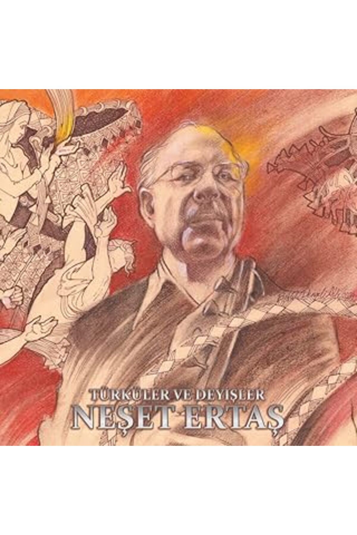 Qedii My Yonca Neşet Ertaş Türküler Ve Deyişler (Siyah Plak) - Plak Lp
