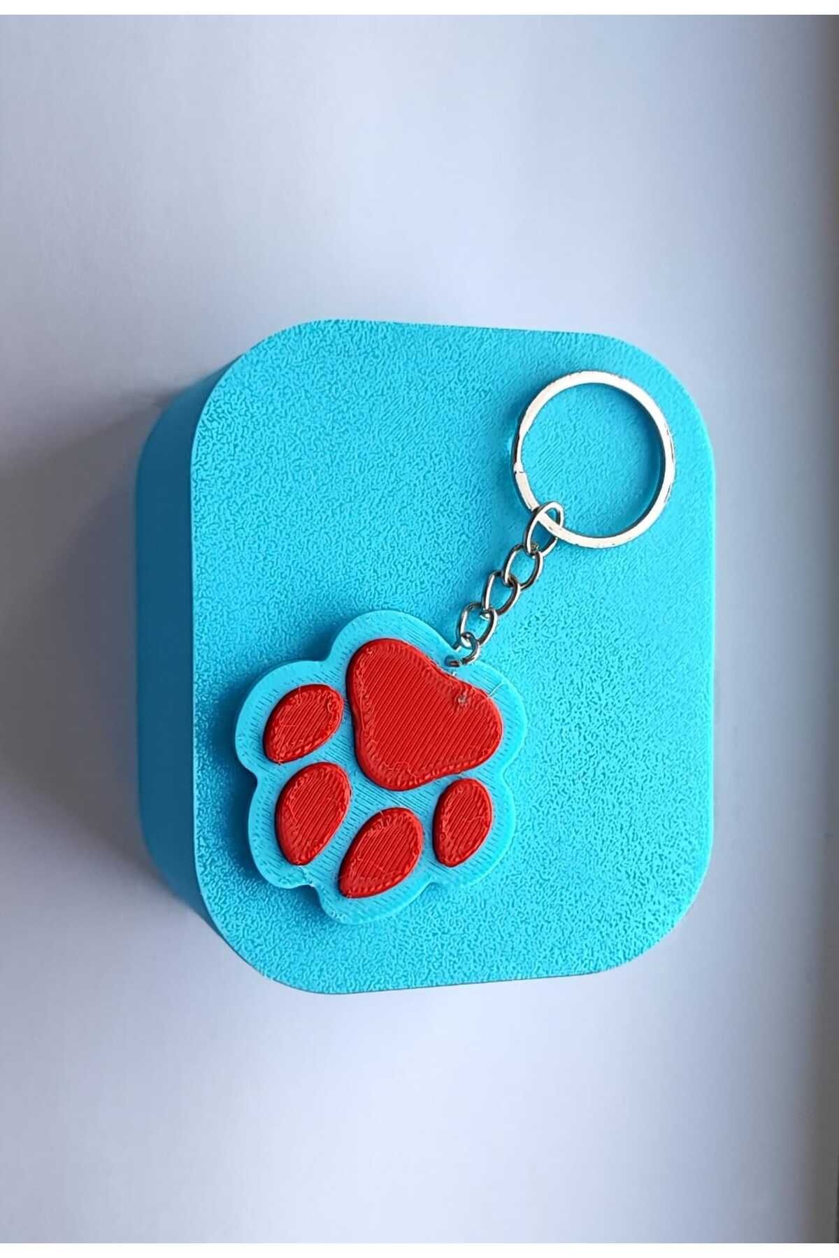 Özcan Toptan Tuhafiye Kedi Patisi Anahtarlık-Çanta Aksesuarı (3 Adet)