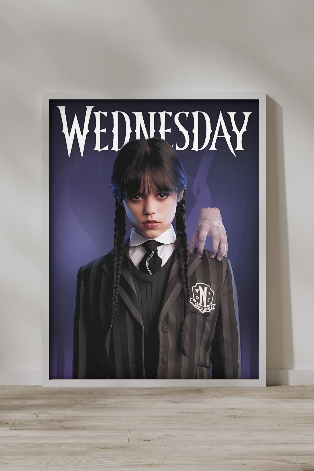 FGHGF Wednesday Seri 002 Çerçevesiz Poster & Duvar Tablosu