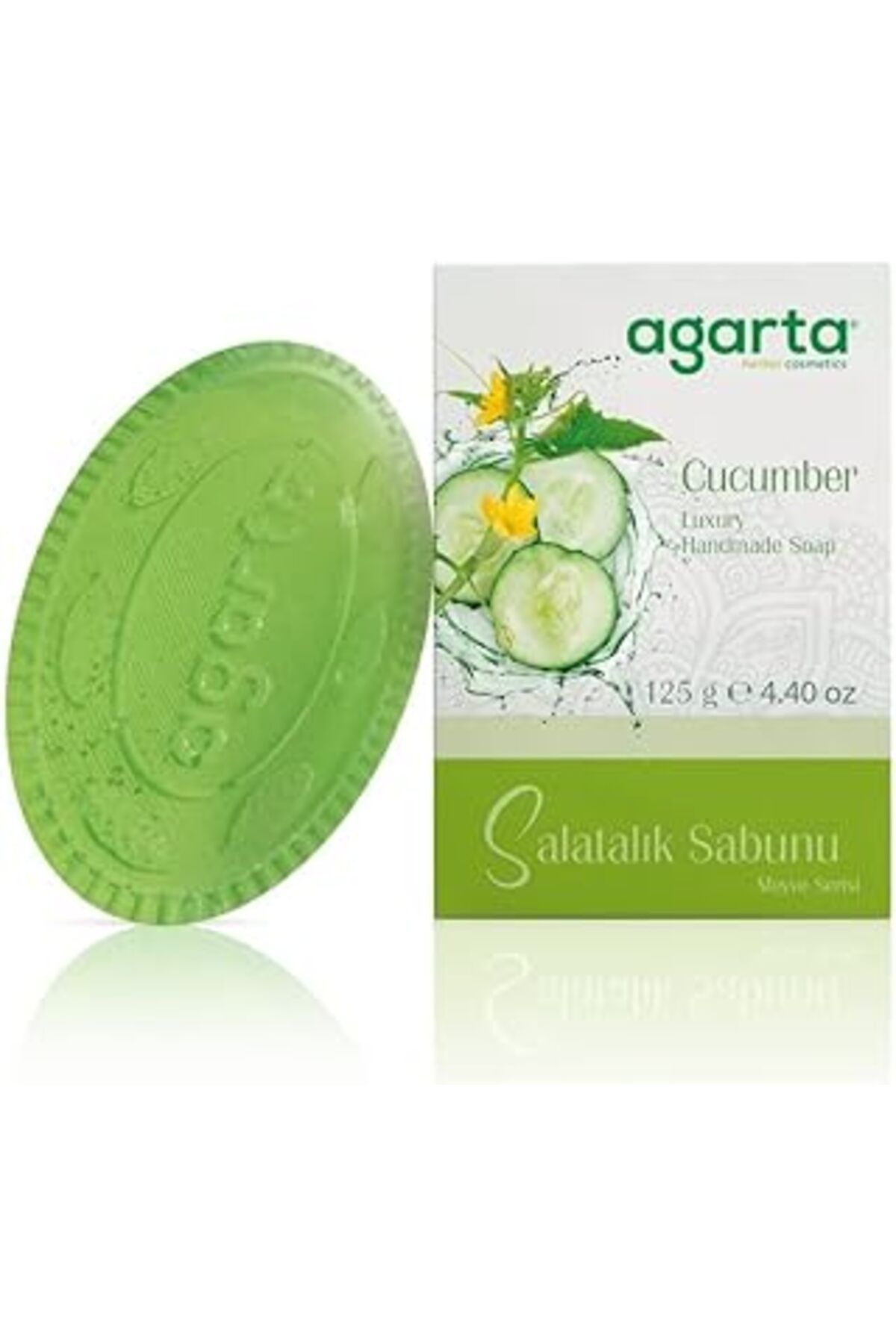 Mu Art Ahşap Agarta Doğal Salatalık Sabunu 125 G