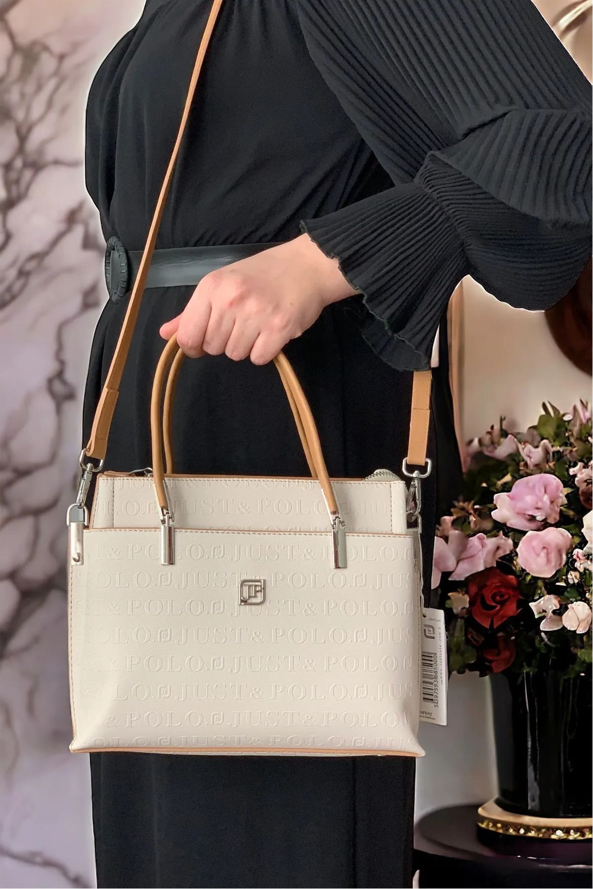 Just Polo JP Orijinal Just Polo Günlük Kullanıma Uygun En Beğenilen Kadın Omuz Çantaları