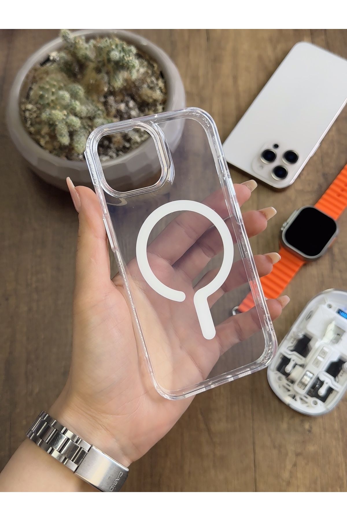 MTL iPhone 12 MagSafe Uyumlu Silikon Kılıf Soocase661