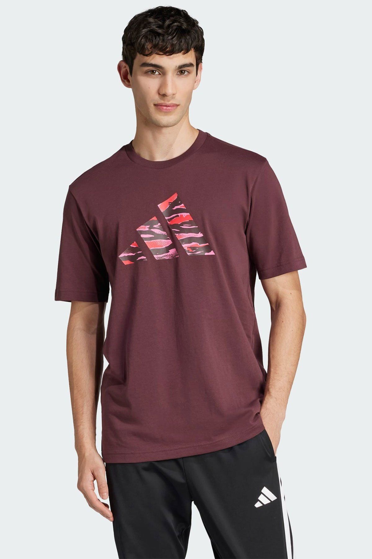 adidas Erkek C Camo Logo Tişört