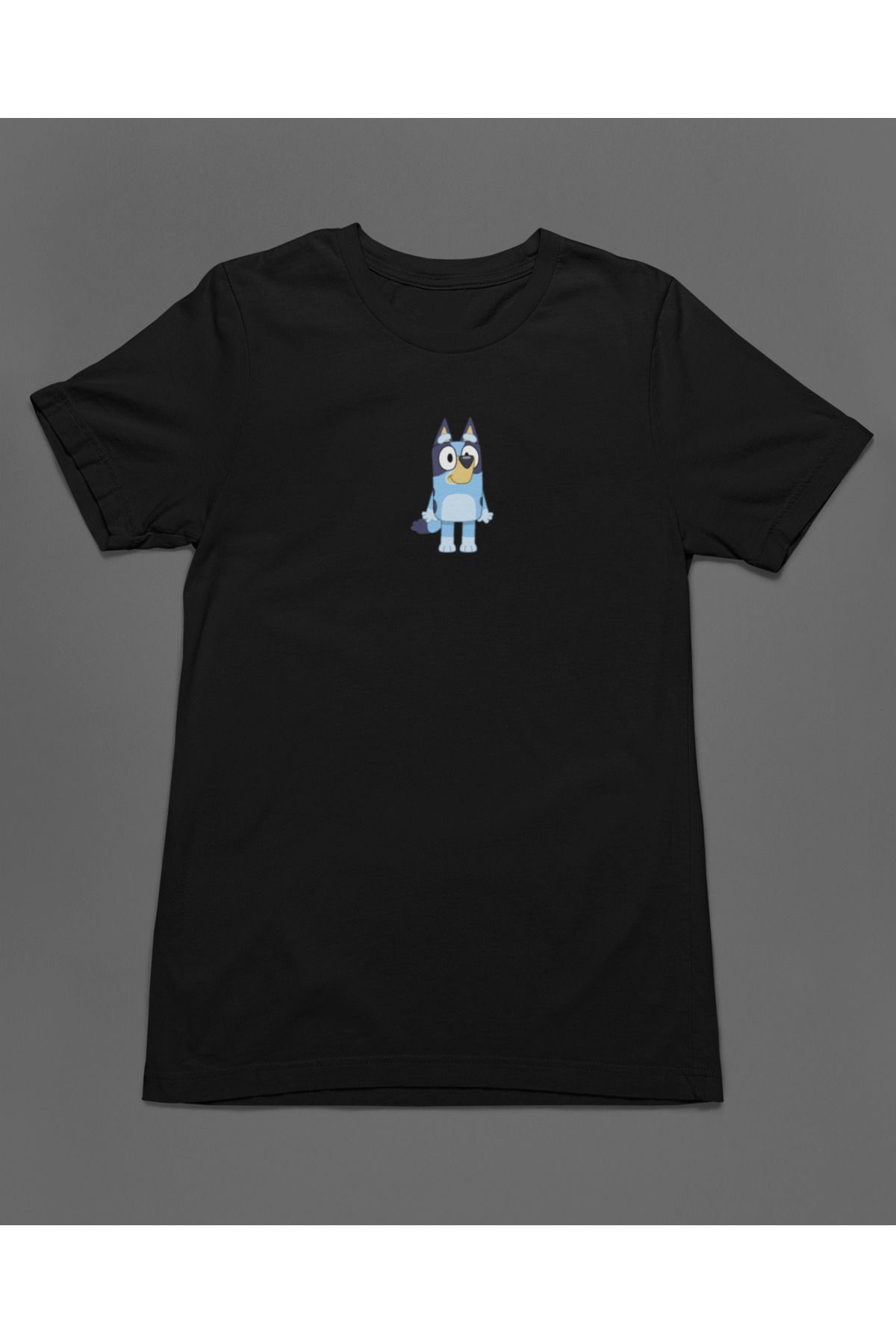 Bumeta Bluey Sevimli Köpek Kardeşler Bluey Unisex Tişört T-Shirt