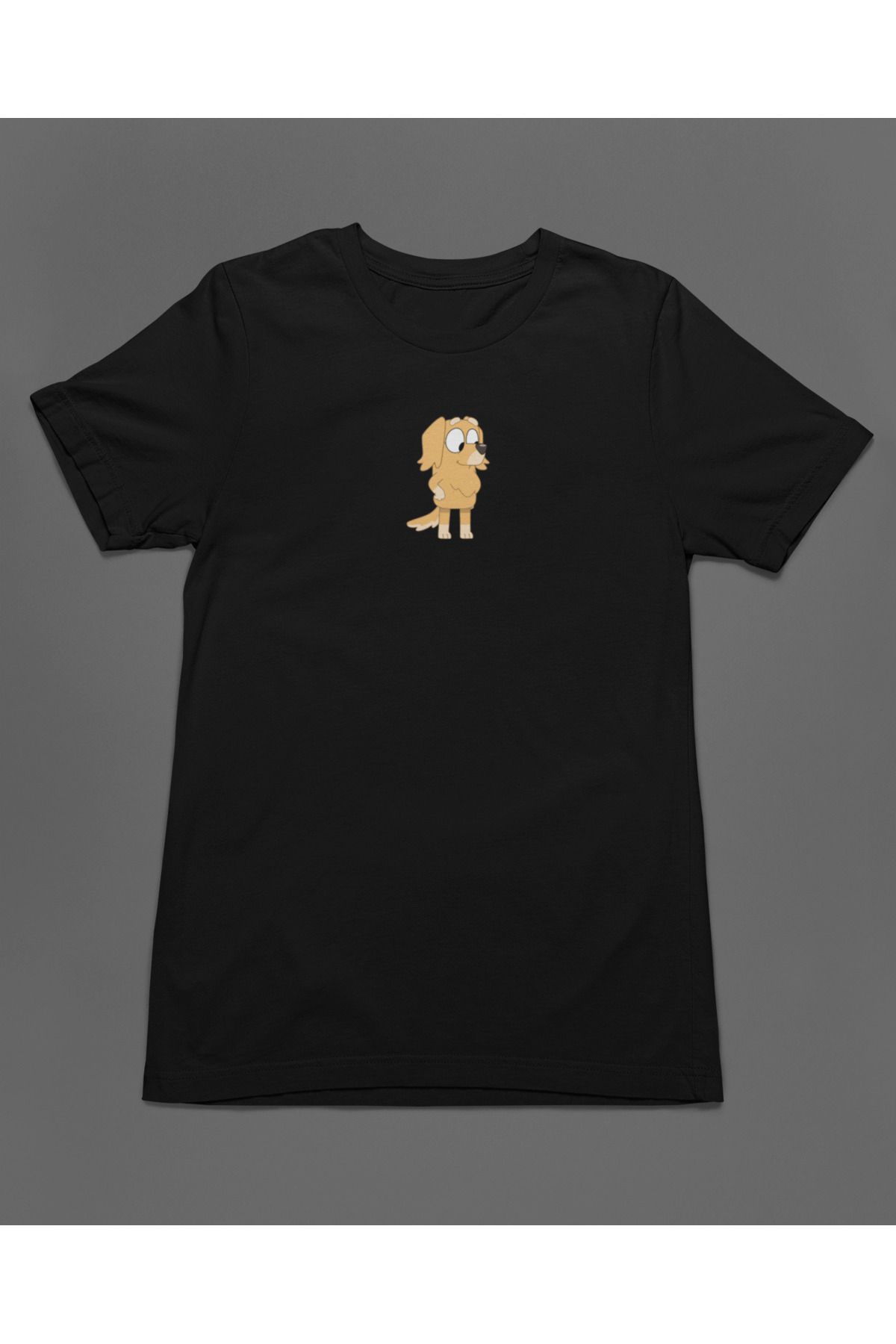 Bumeta Bluey Sevimli Köpek Kardeşler Honey Unisex Tişört T-Shirt