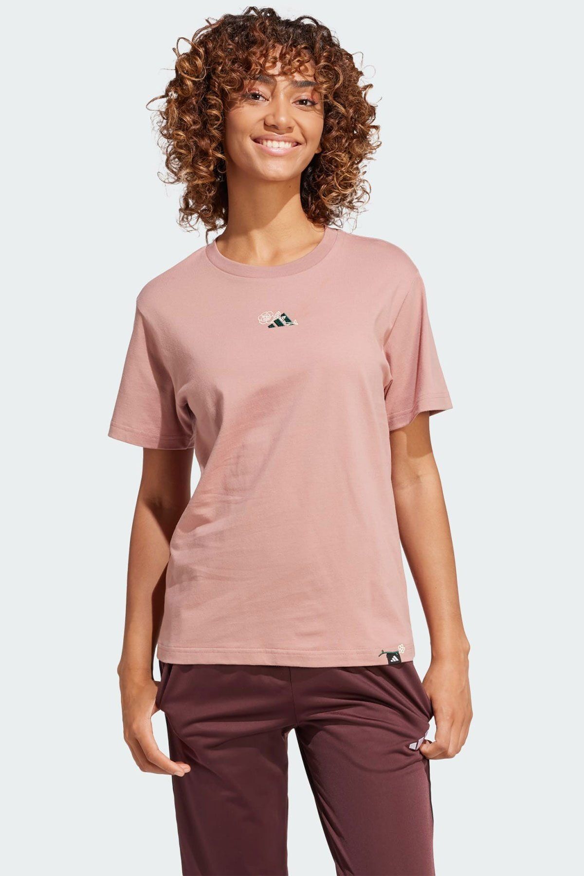 adidas Kadın L Mini Tişört
