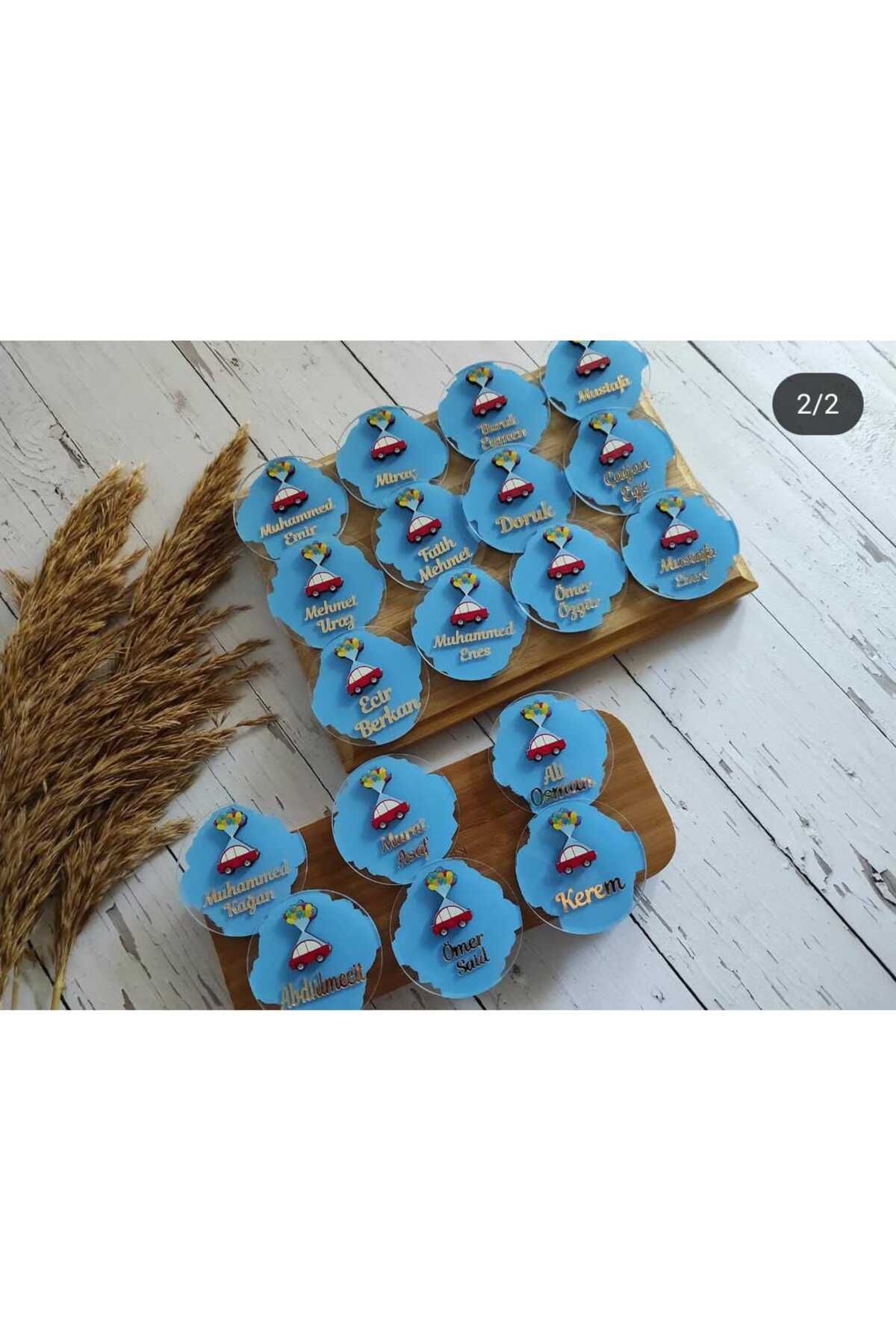 rüyaevitasarım BEBEK HEDİYELİK DOĞUM DOĞUM GÜNÜ SÜNNET NİŞAN SÖZ BABY SLOWER KINA DÜĞÜN MAGNET 20 ADET