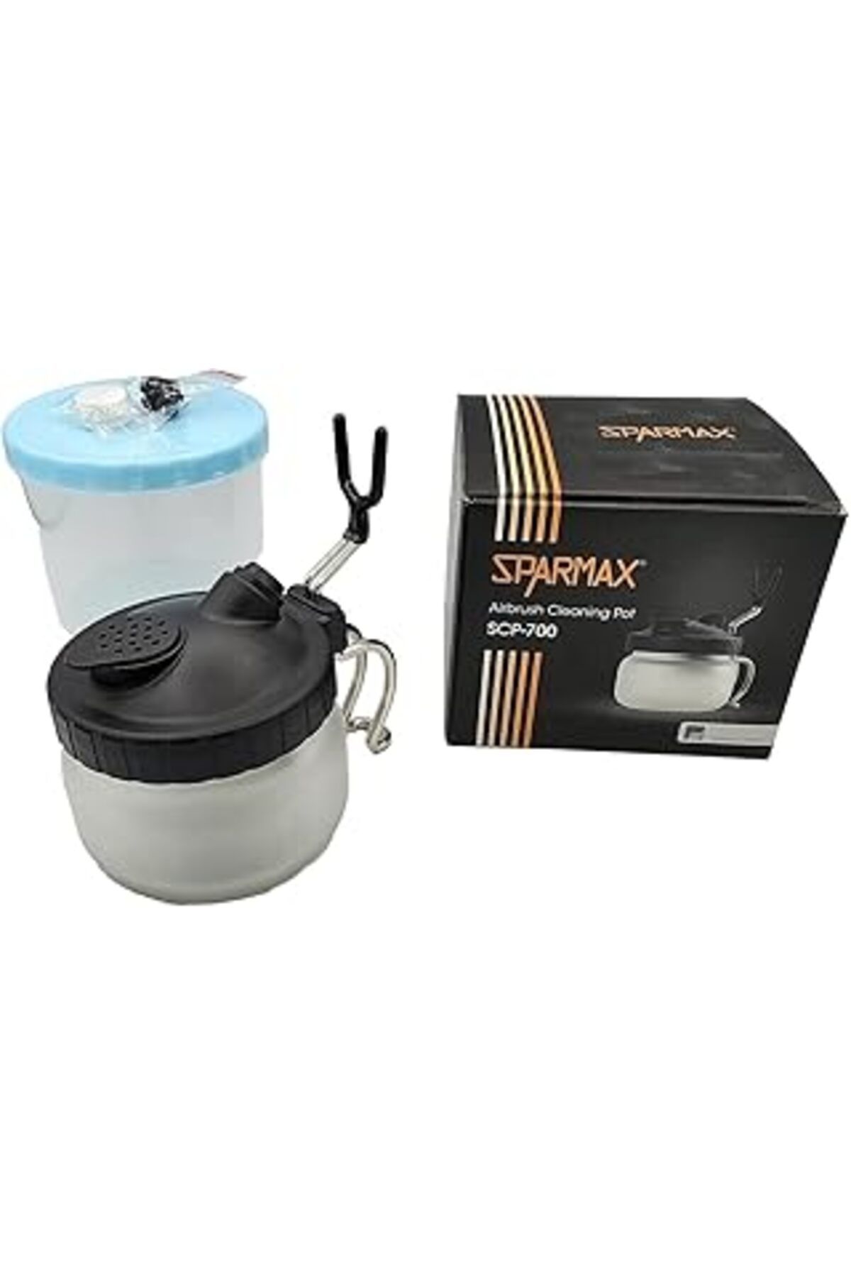 Mu Art Ahşap Sparmax Airbrush Temizleme Potası