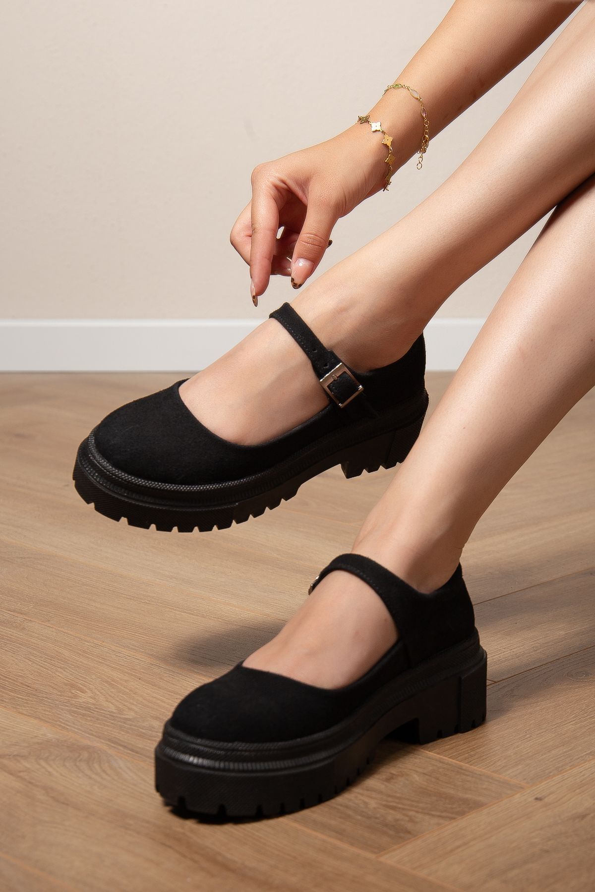 Modella Siyah Kadın Casual Loafer