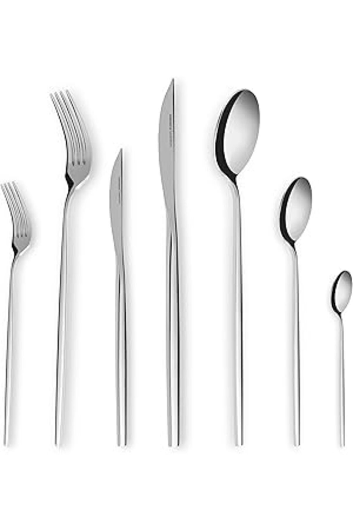 Mu Art Ahşap Karaca Mild 316 Çelik 84 Parça 12 Kişilik Premium Çatal Kaşık Bıçak Takımı Kutulu