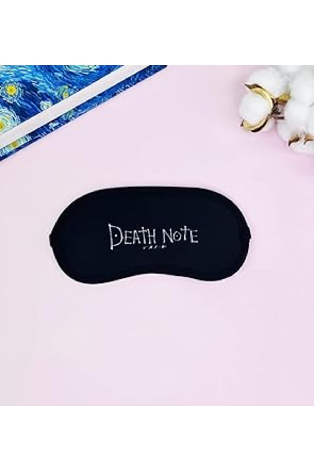 Mu Art Ahşap Giftmoda Death Note Tasarımlı Uyku Bandı