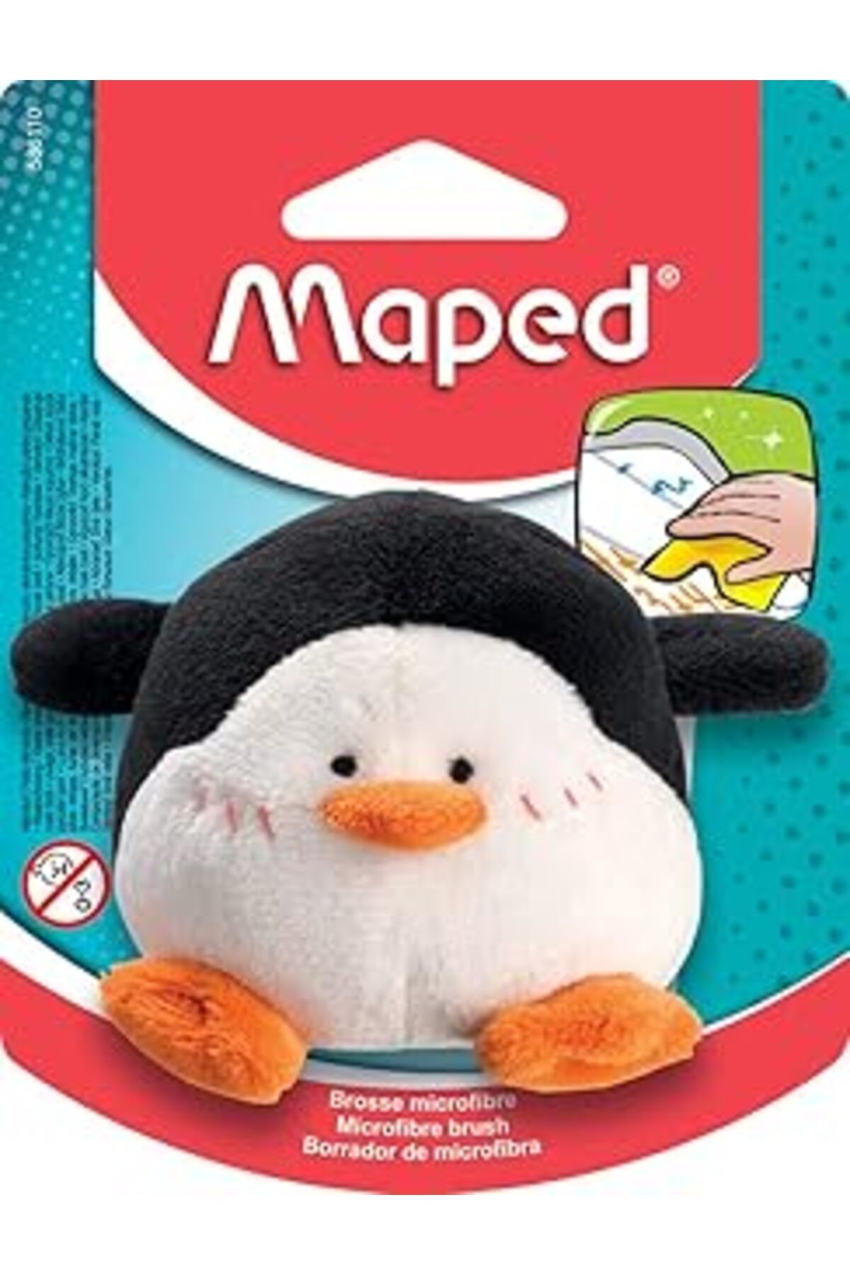 Mu Art Ahşap Maped Peluş Silgi