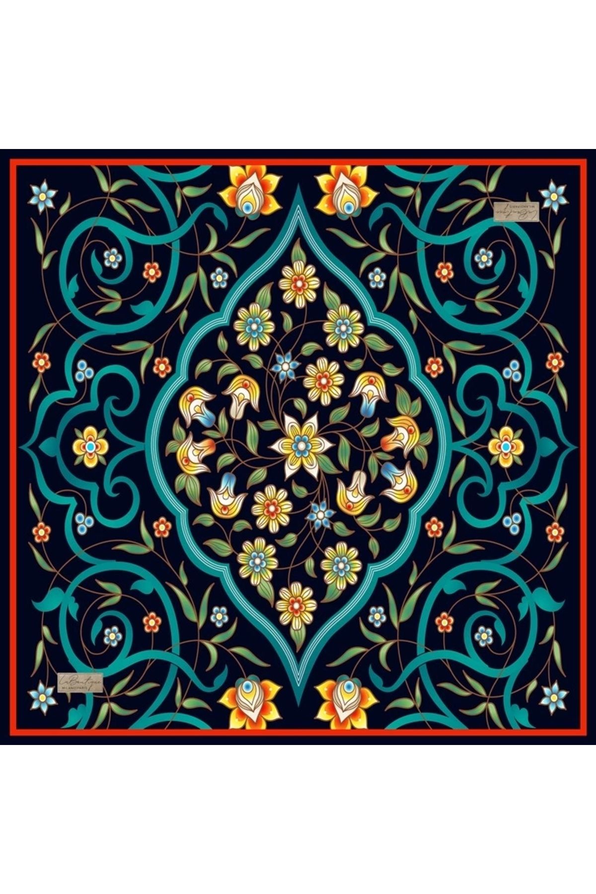 LA BOUTIQUE 2242-05 TWIL İPEK 90X90