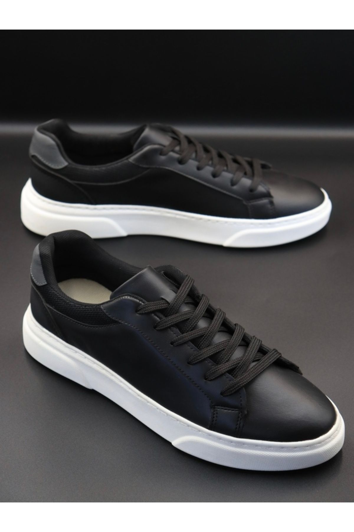Krest Erkek Sneaker Siyah Ayakkabı