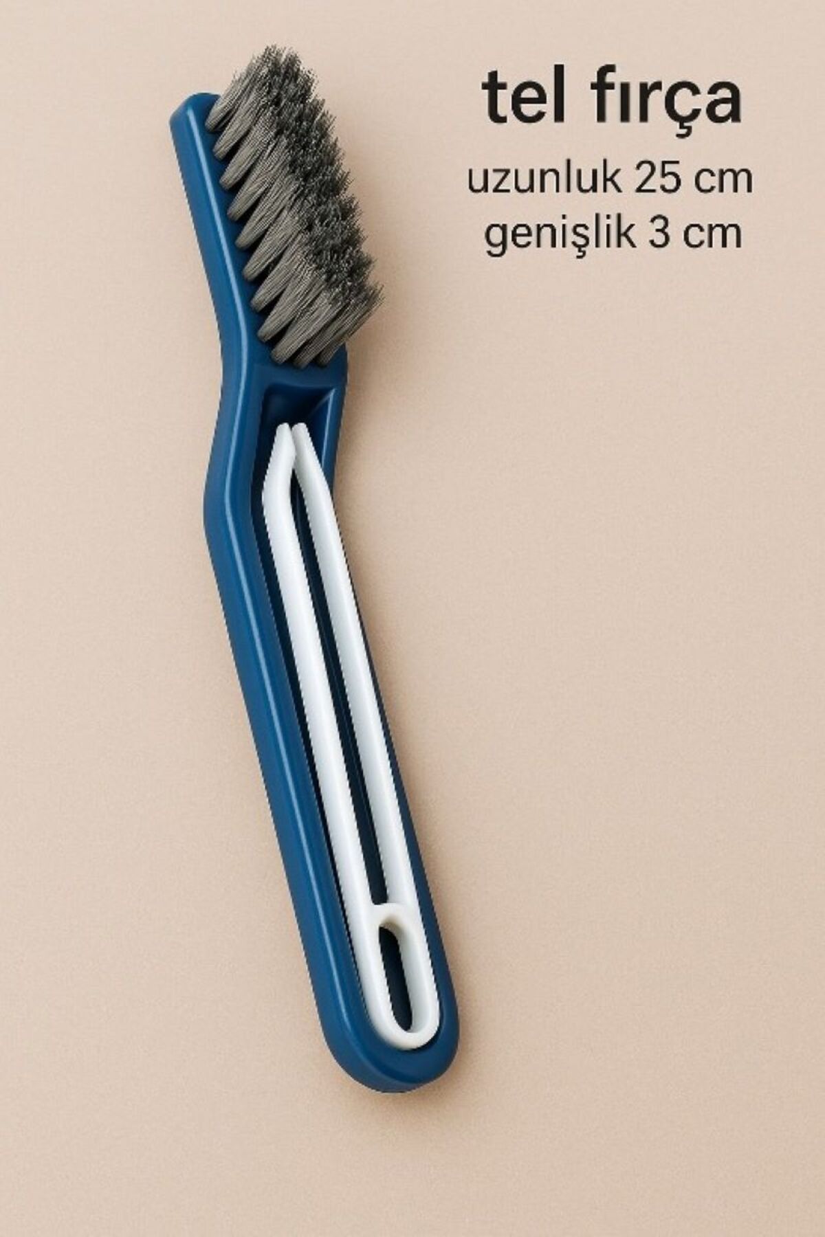 TARIK HOME Cımbızlı İnatçı Kir Temizleme Fırçası Banyo Fayans Derz Temizleme Fırçası