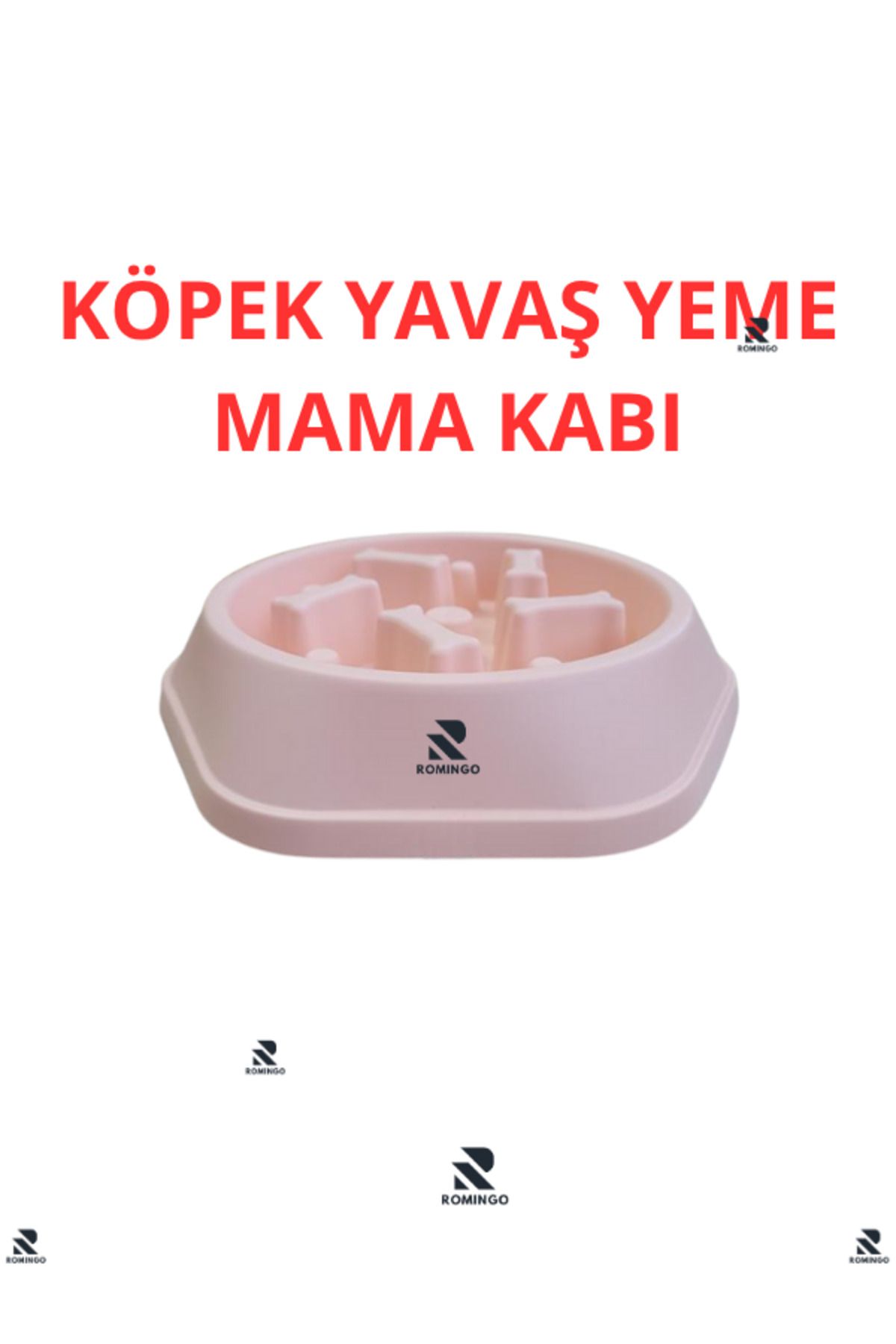 Romingo Köpek Yavaş Yeme Mama Kabı Köpek Mama Kabı