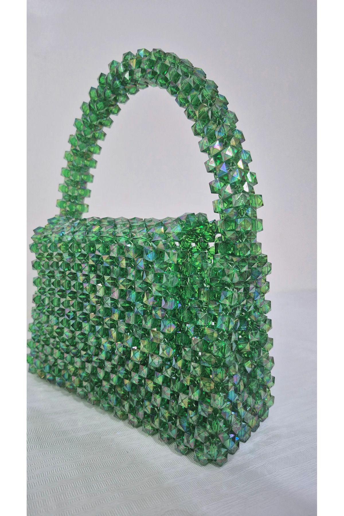 SERPİLA HANDMADE TASARIM BONCUK CANTA