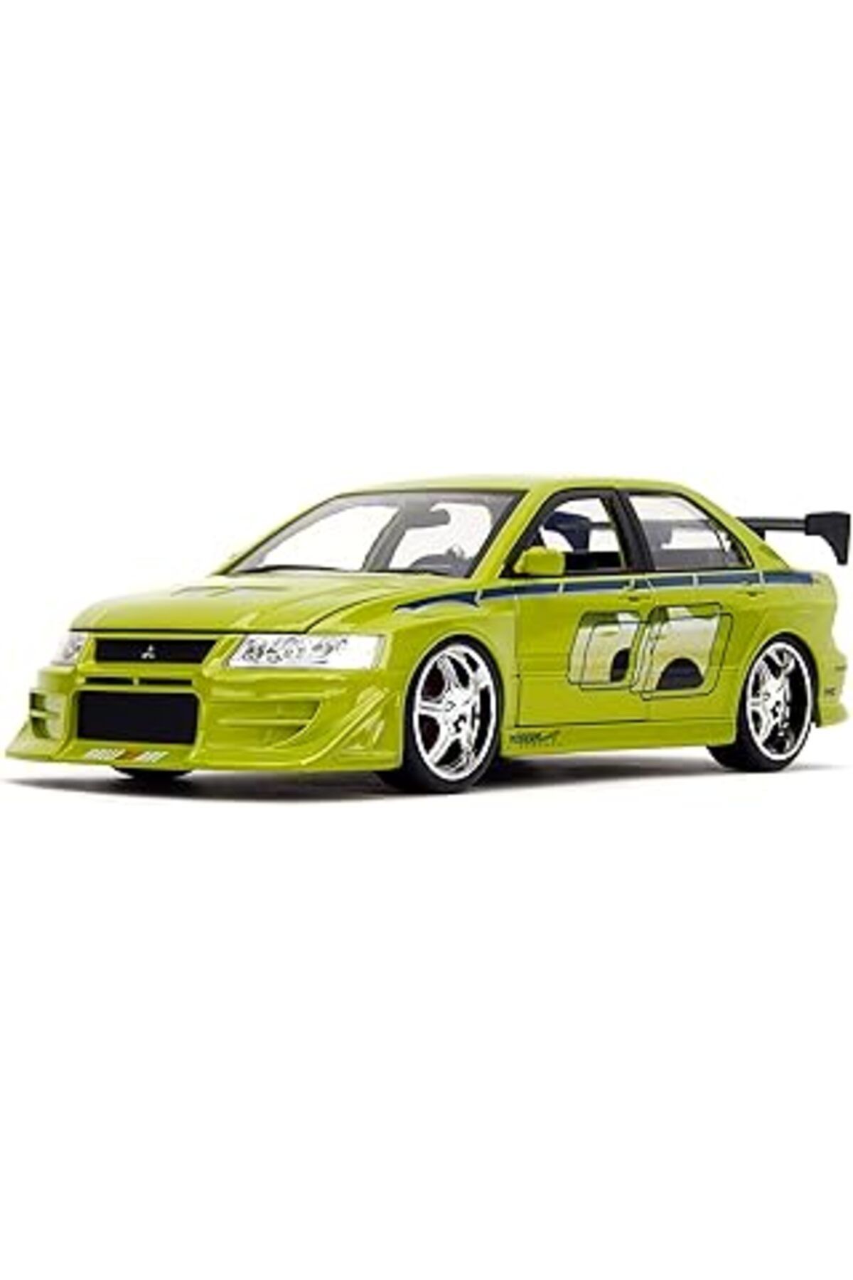 Mu Art Ahşap Jada, 253203052, Hızlı Ve Öfkeli 2002 Mitsubishi Oyuncak Araba, 1:24, Die-cast( Metal ), Açılabilir