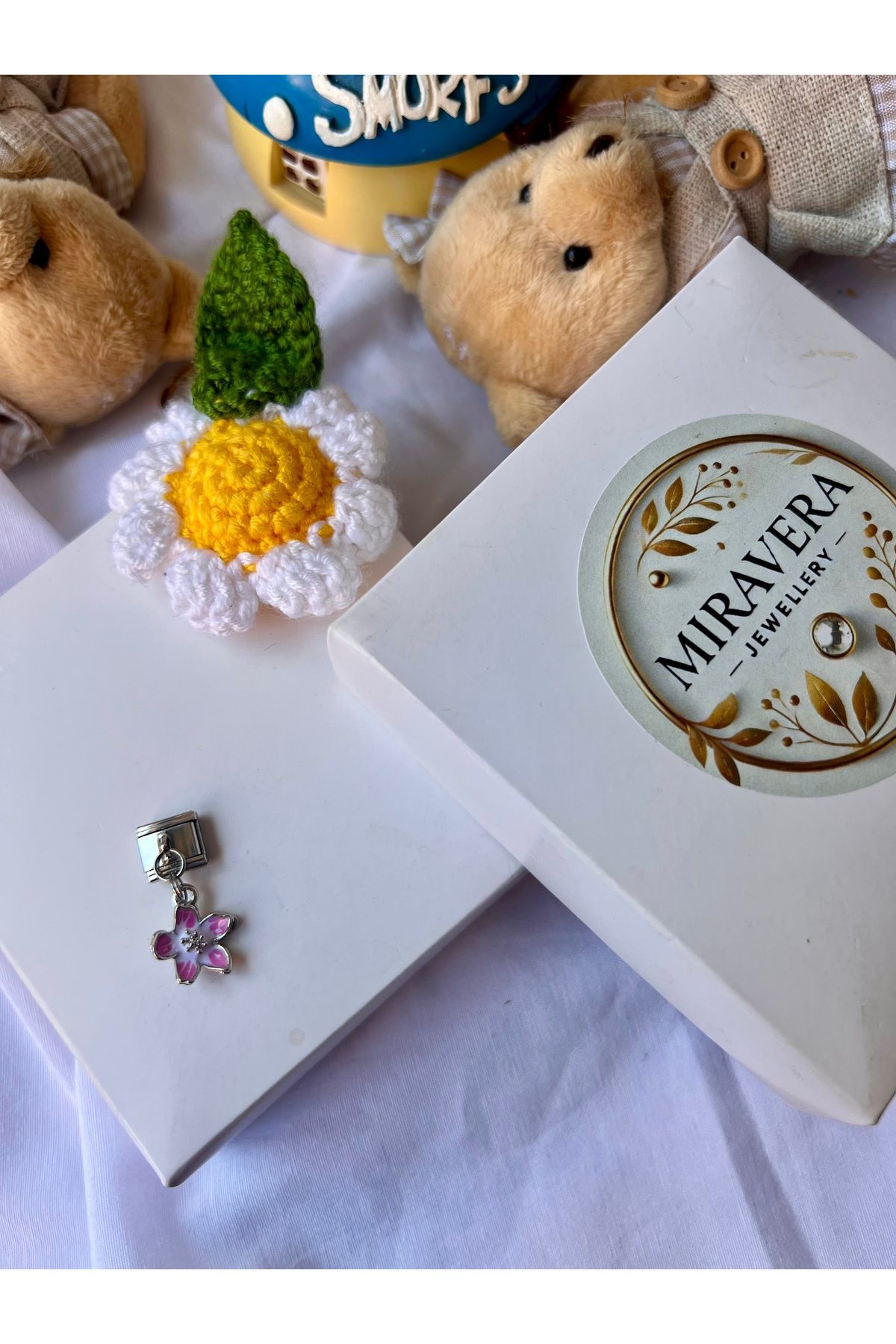 Miravera Jewellery Çelik İtalyan Bileklik Charmı