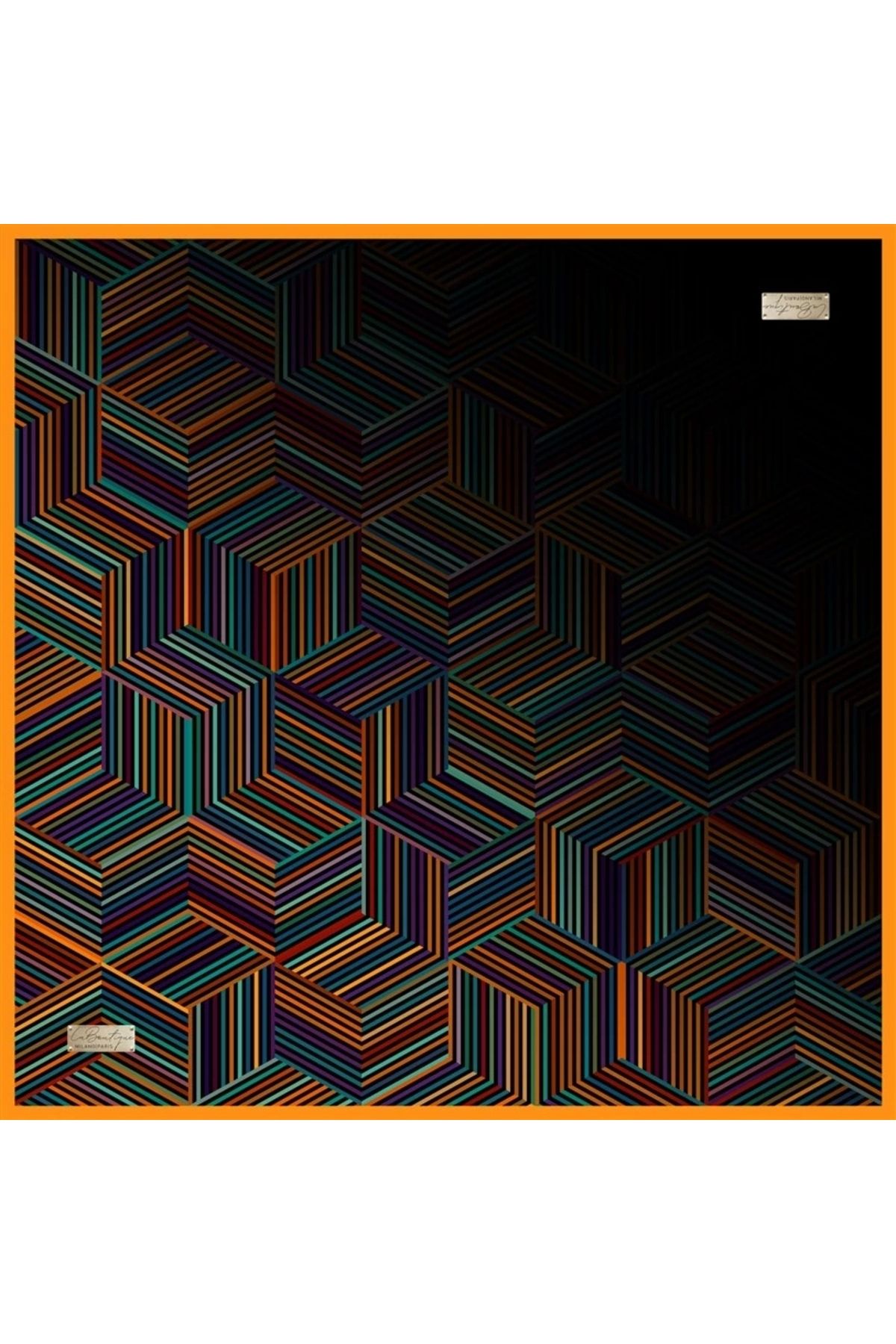 LA BOUTIQUE 2439-02 TWIL İPEK 90X90