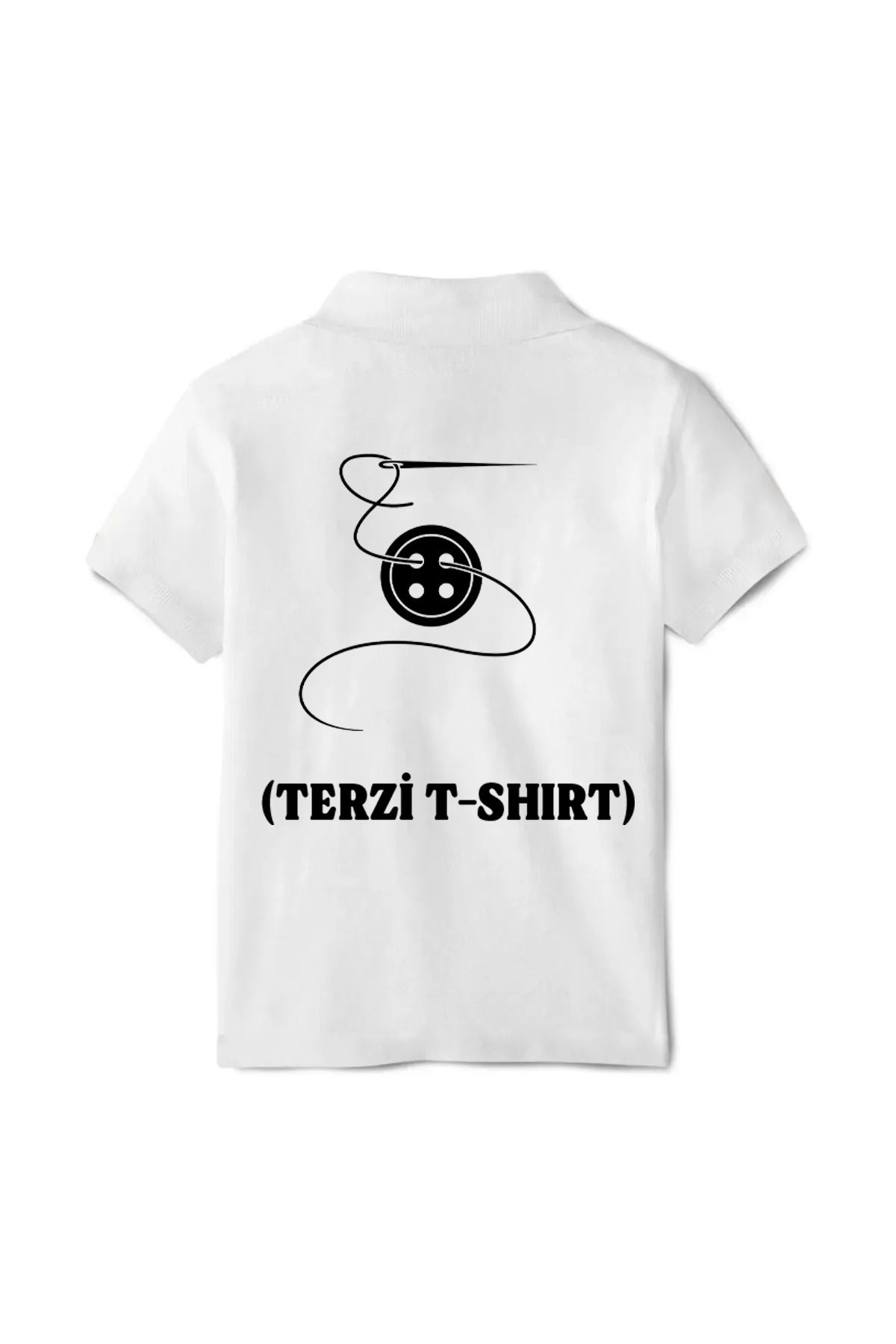 Pisa Art Kişiye Özel İsim Soyisim Terzi Polo Yaka T-Shirt(Arkadaki Model İsteğinize Göre Değişebilir)