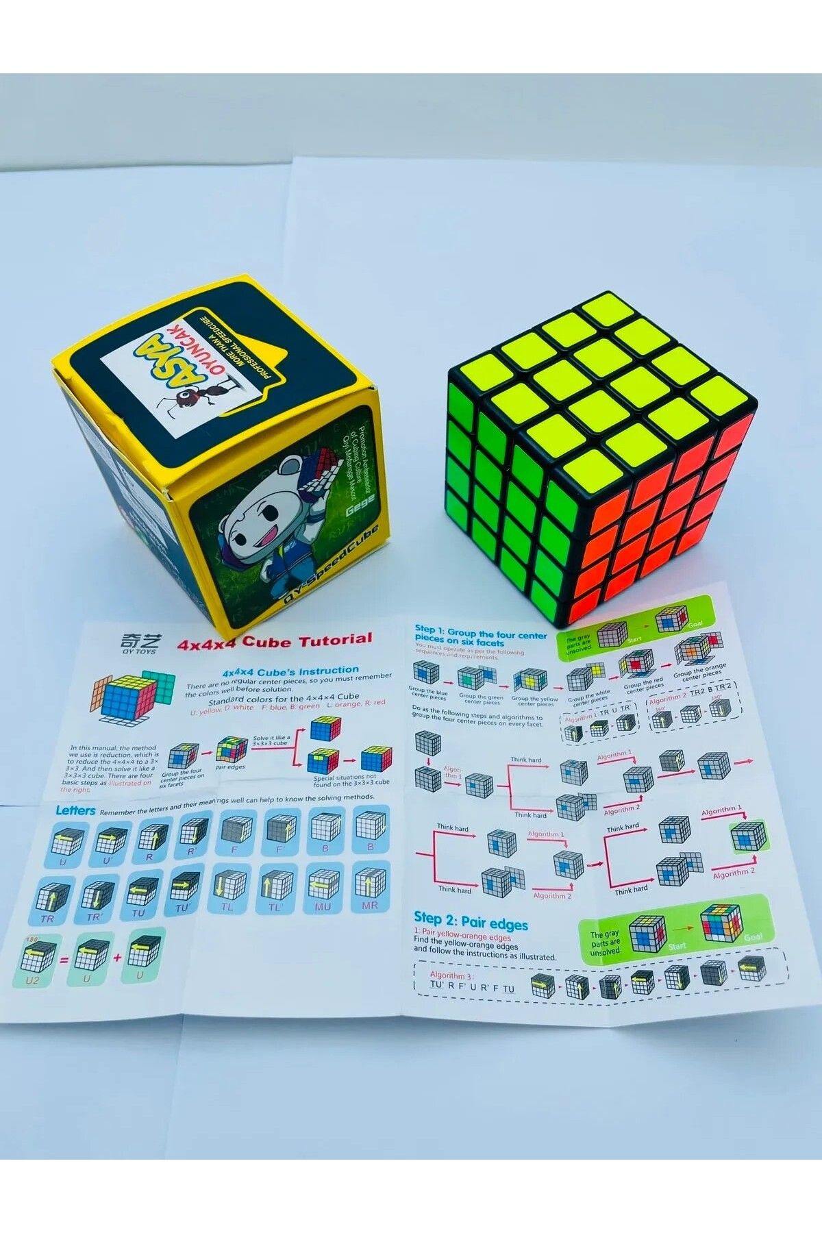 ZıpZıpBox Zeka Küpü 4x4 Akıl ve Zeka Küpü Oyunu