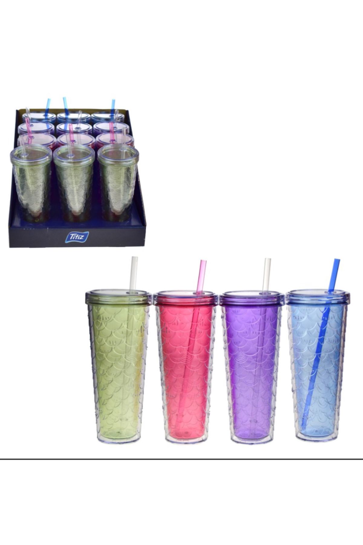 Home Starkle Renkli Bardak 750 ml