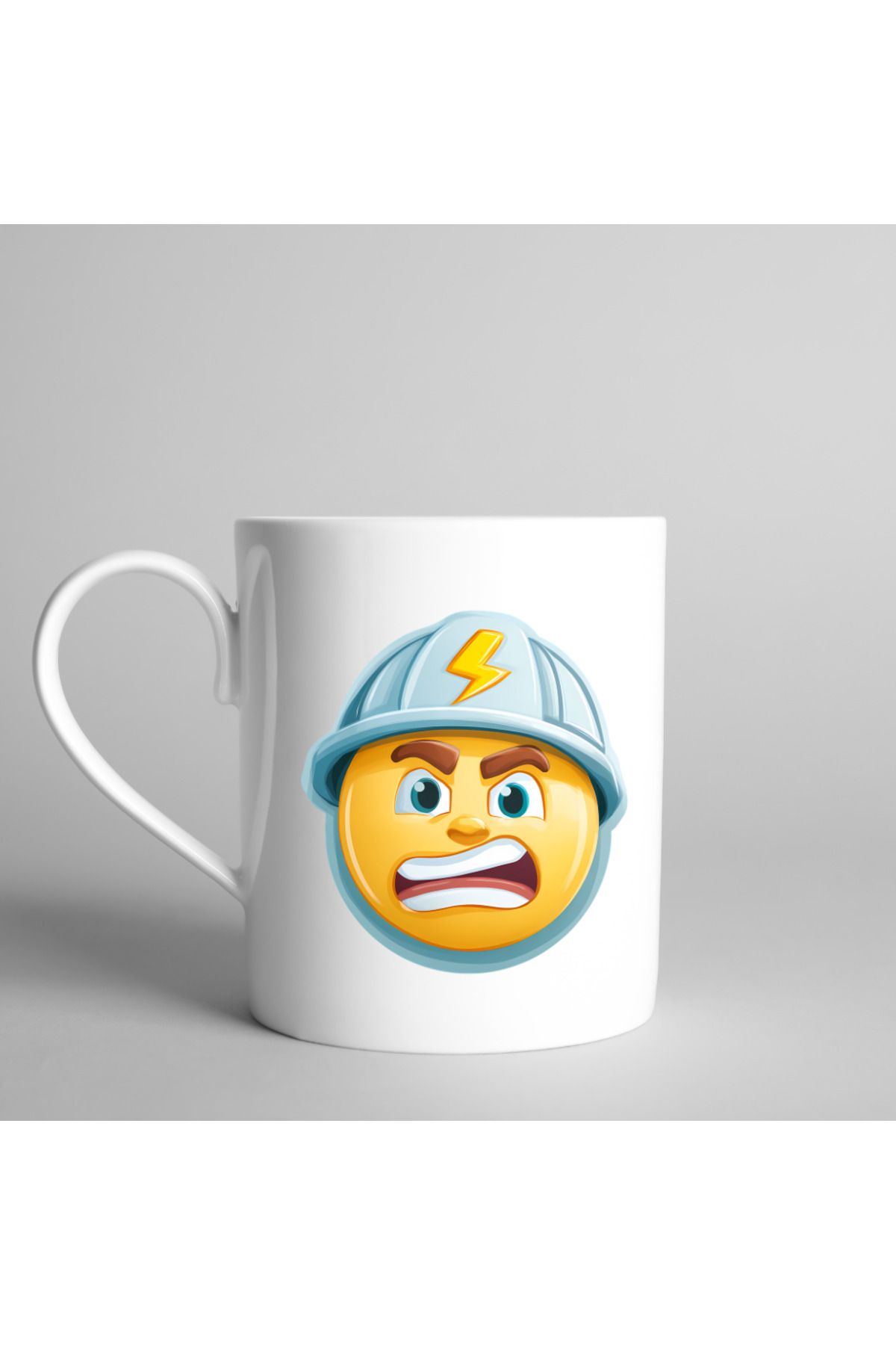 BERFA STORE Elektrikçi Karikatürlü Kupa Bardak – Mizah Dolu Tasarım