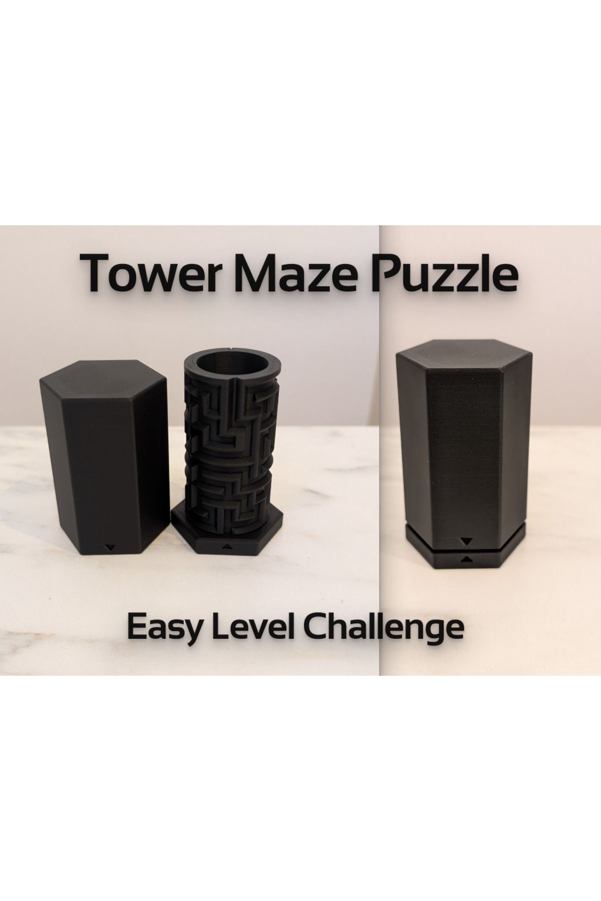 talaşoğlu Tower Labirent Bulmaca - Hediye Kutusu - Kolay Seviye