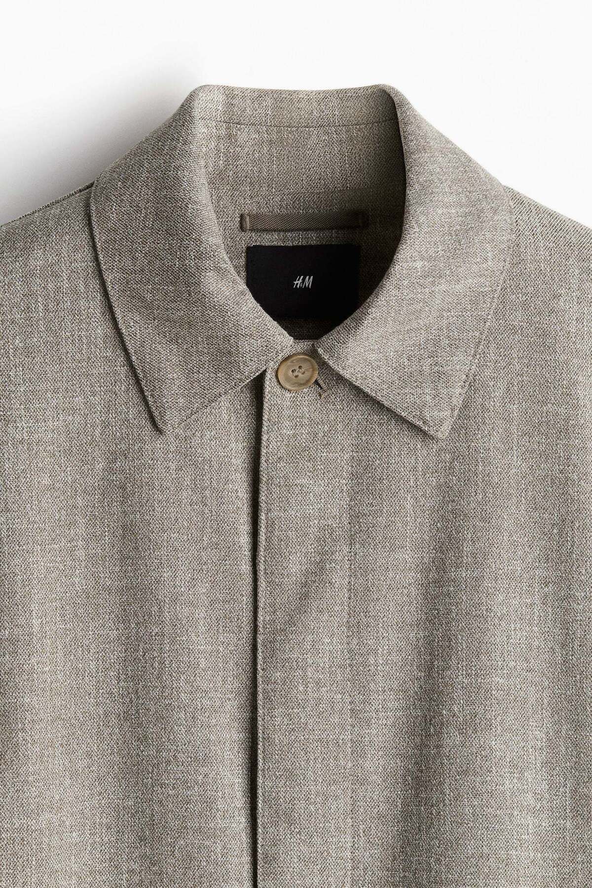 H&M-Regular Fit Shacket 1