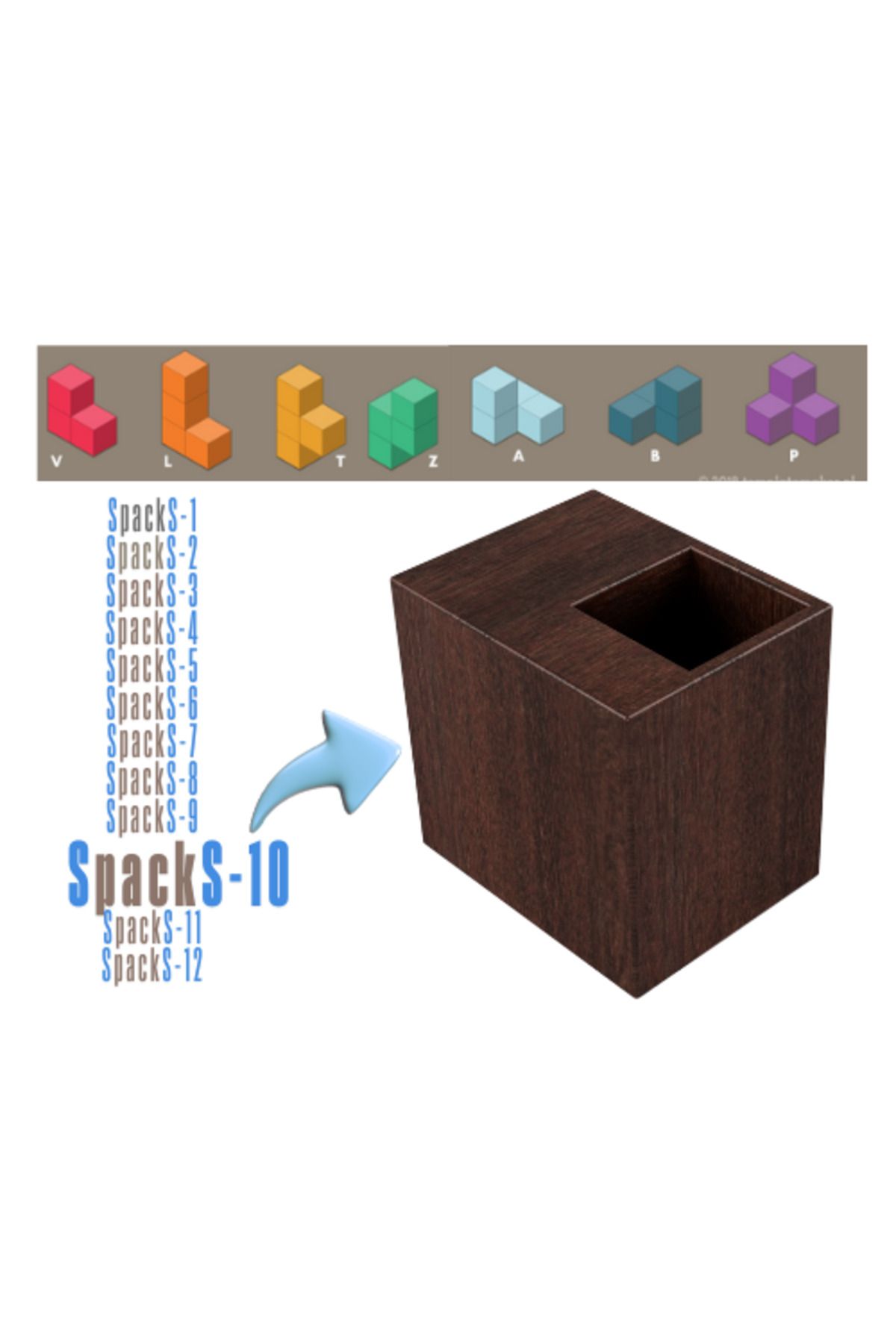 talaşoğlu Soma Cube Paketleme Serisi - 10