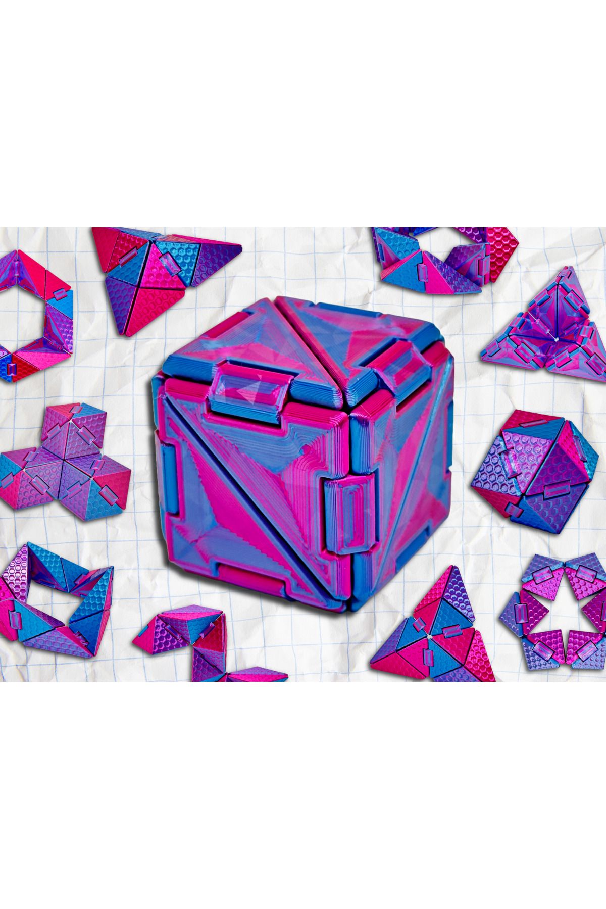 talaşoğlu Origami dönüşüm küpü