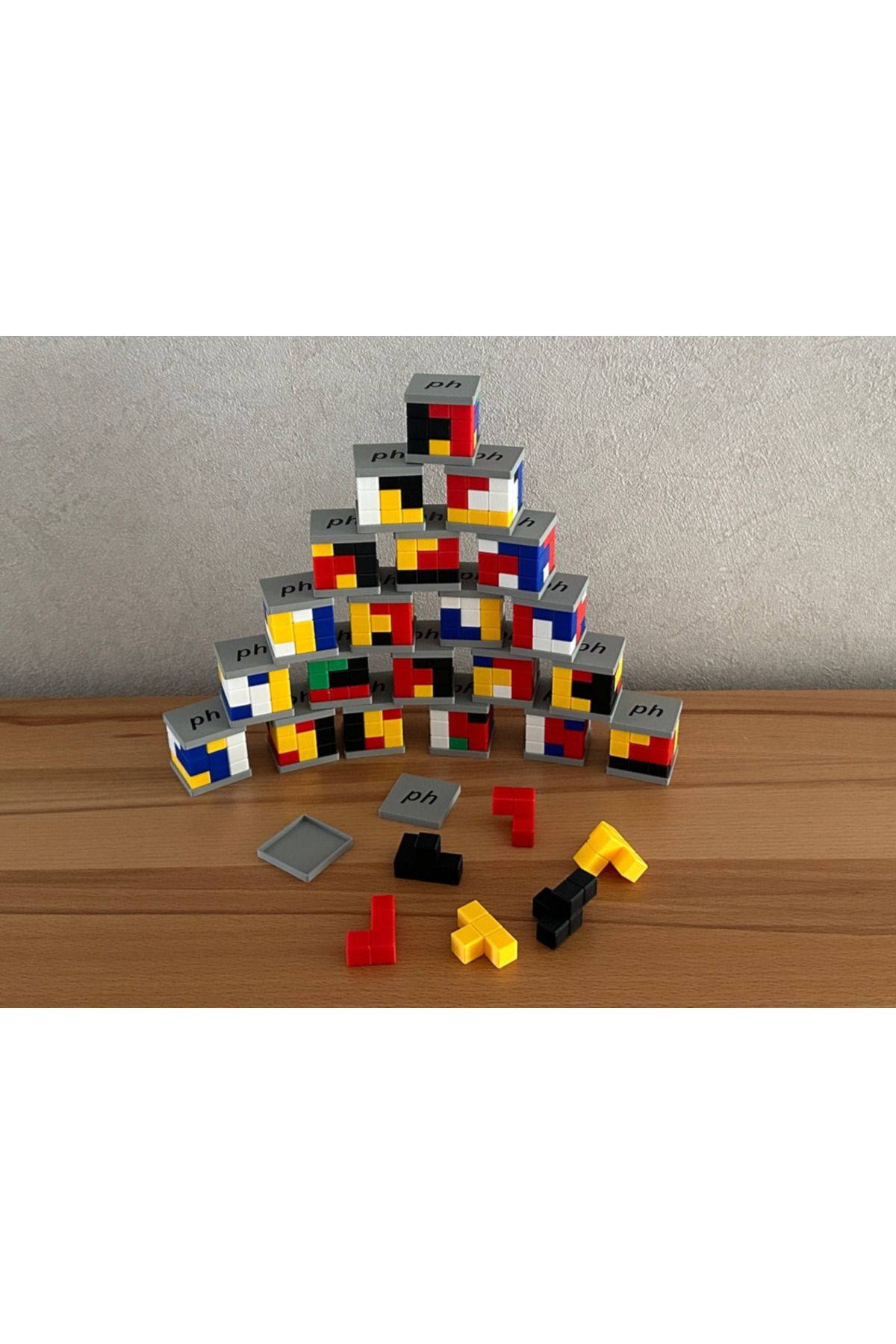 talaşoğlu Tetris Bulmaca 3D Clamping Plakası