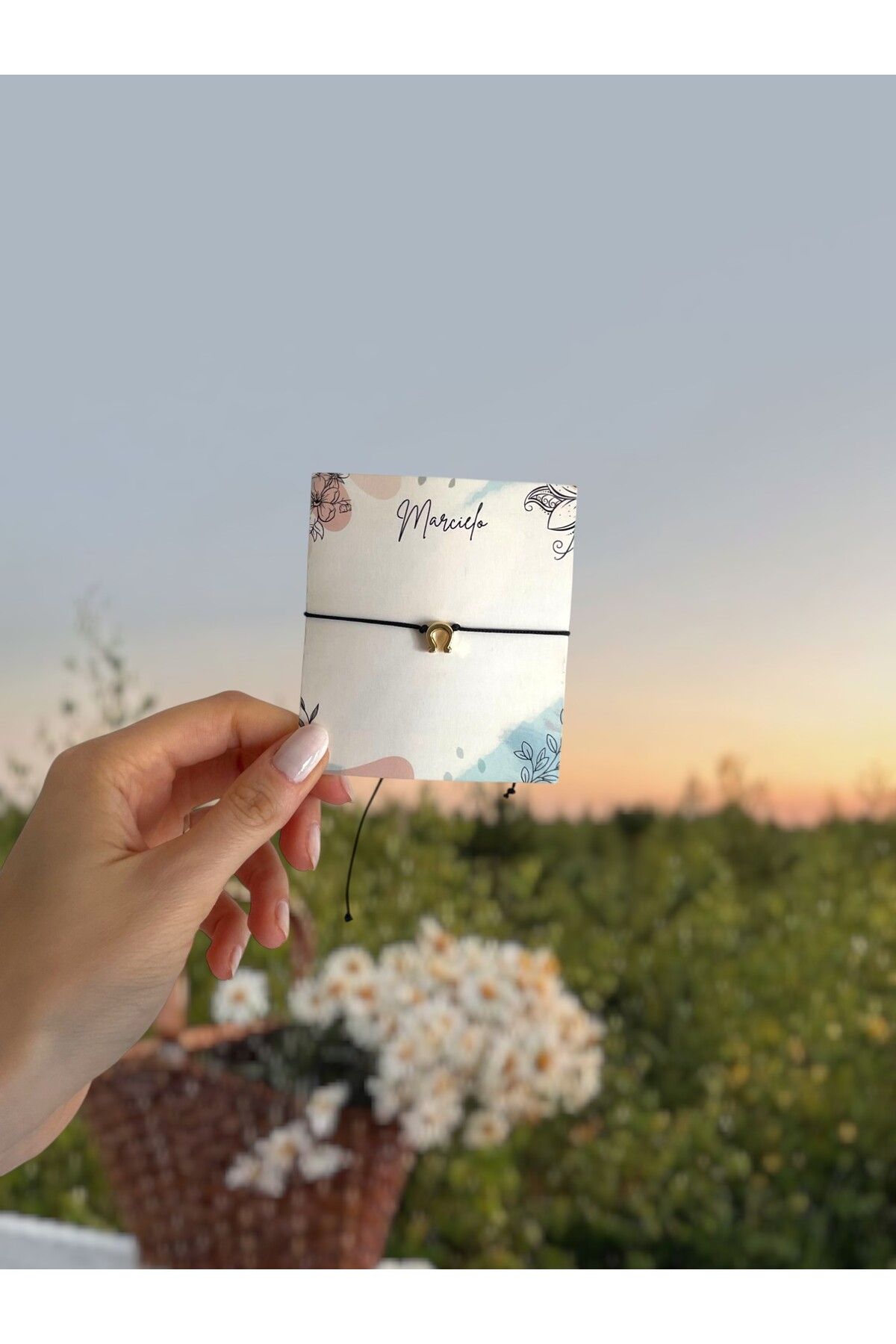 MARCİELO Accessories Siyah Şans İpi Bileklik – Sevgiliye, Arkadaşa, Yeni Yıl ve Özel Gün Hediyesi (5 adet)