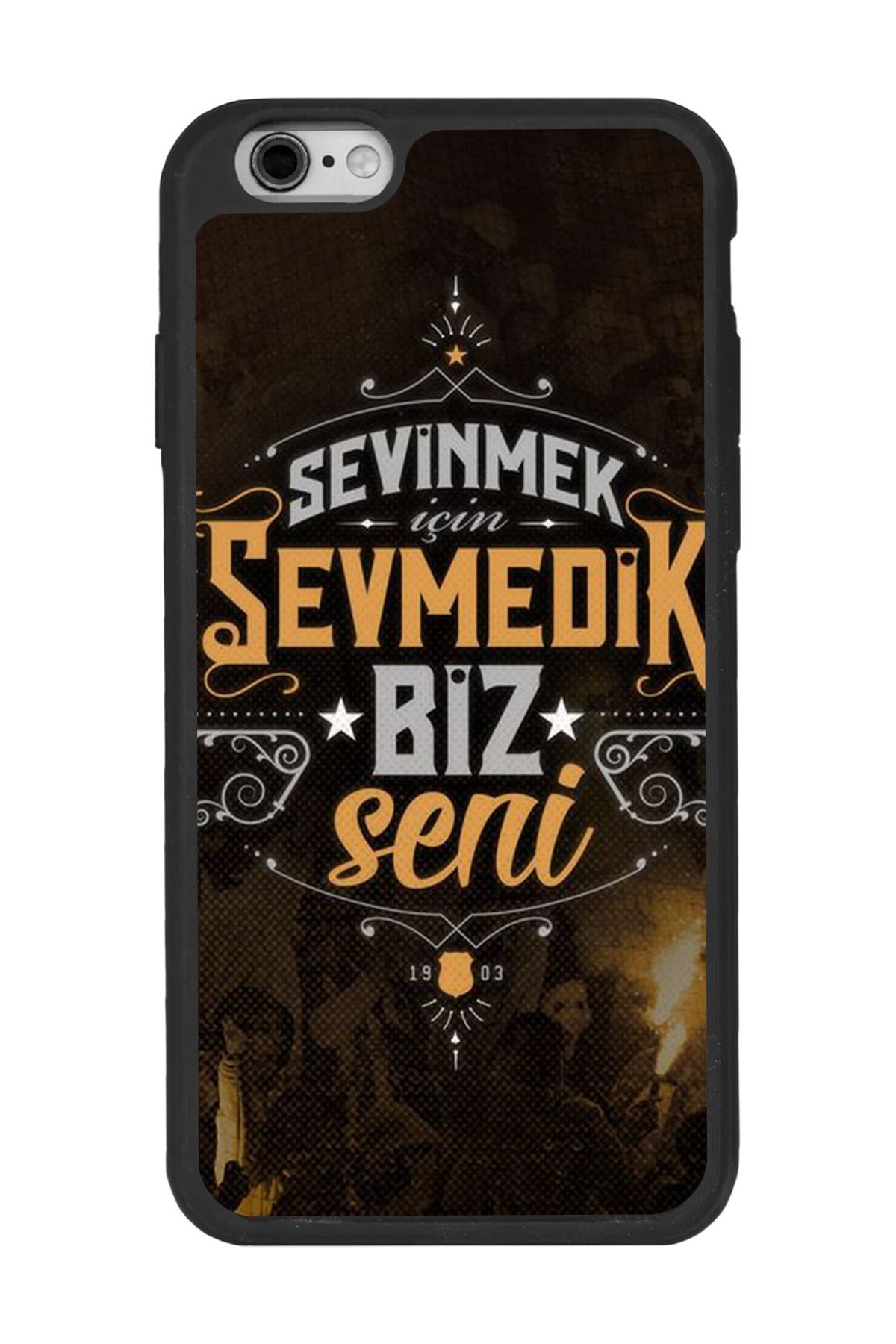 BGAKSESUAR Apple iPhone 6 Plus Siyah Silikon Kılıf Çiziklere ve Darbelere Karşı Koruma