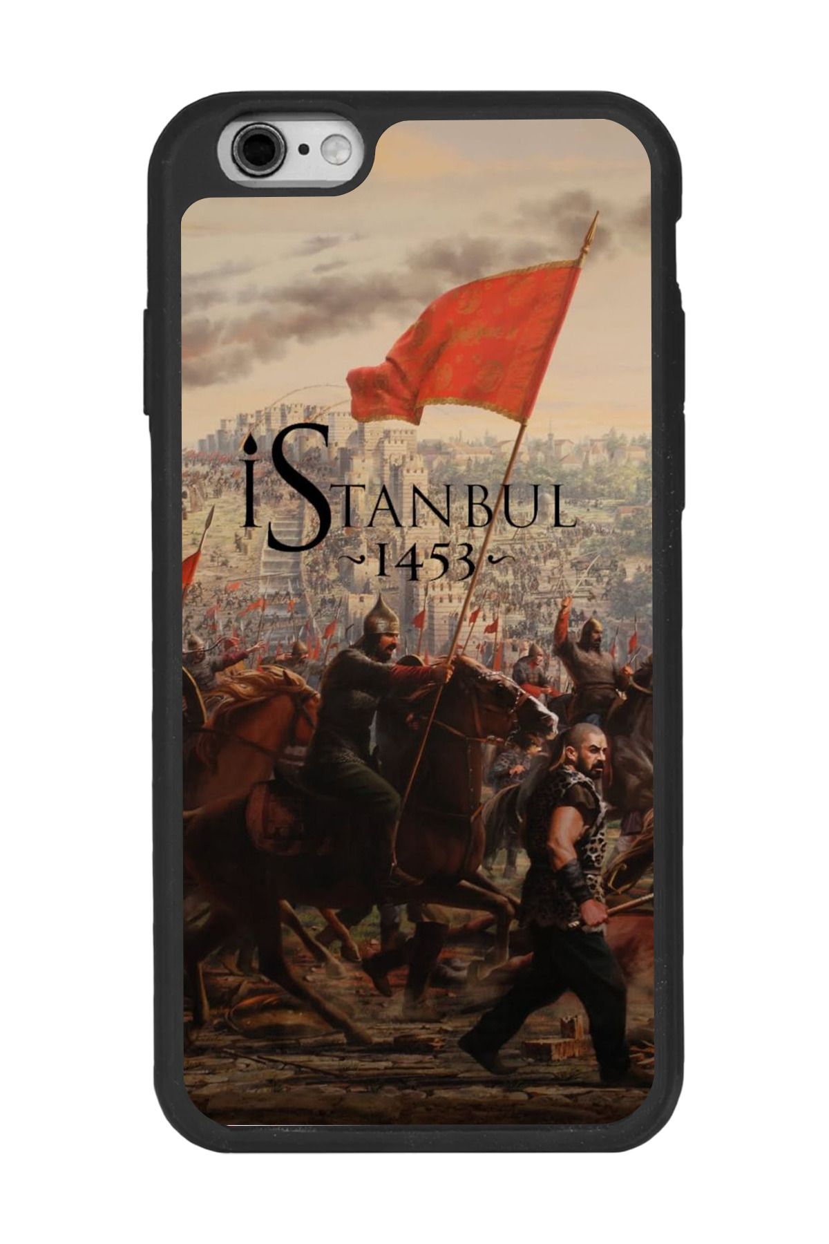 BGAKSESUAR Apple iPhone 6 Plus Siyah Silikon Kılıf Çiziklere ve Darbelere Karşı Koruma