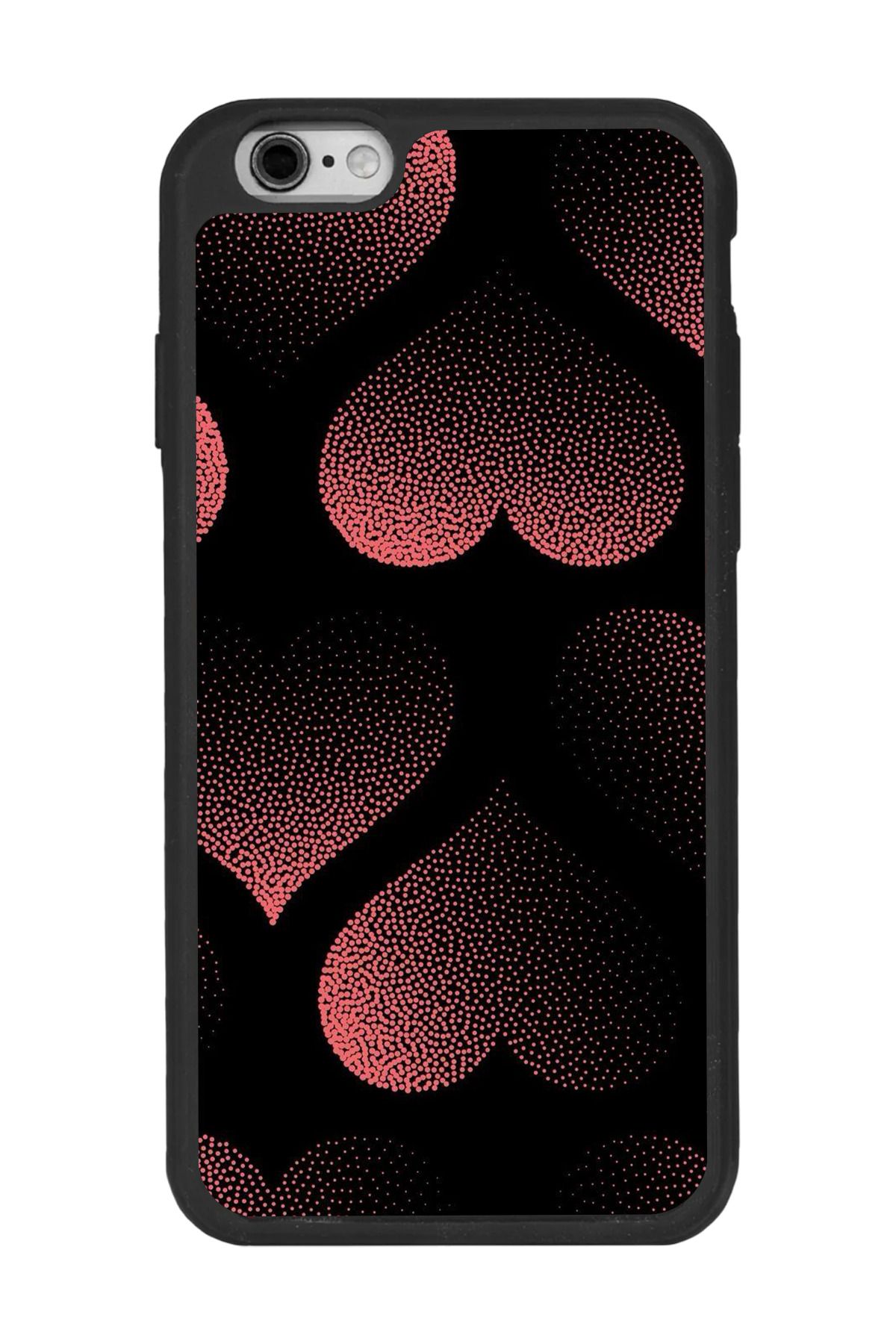 BGAKSESUAR Apple iPhone 6s Plus Siyah Silikon Kılıf Çiziklere ve Darbelere Karşı Koruma