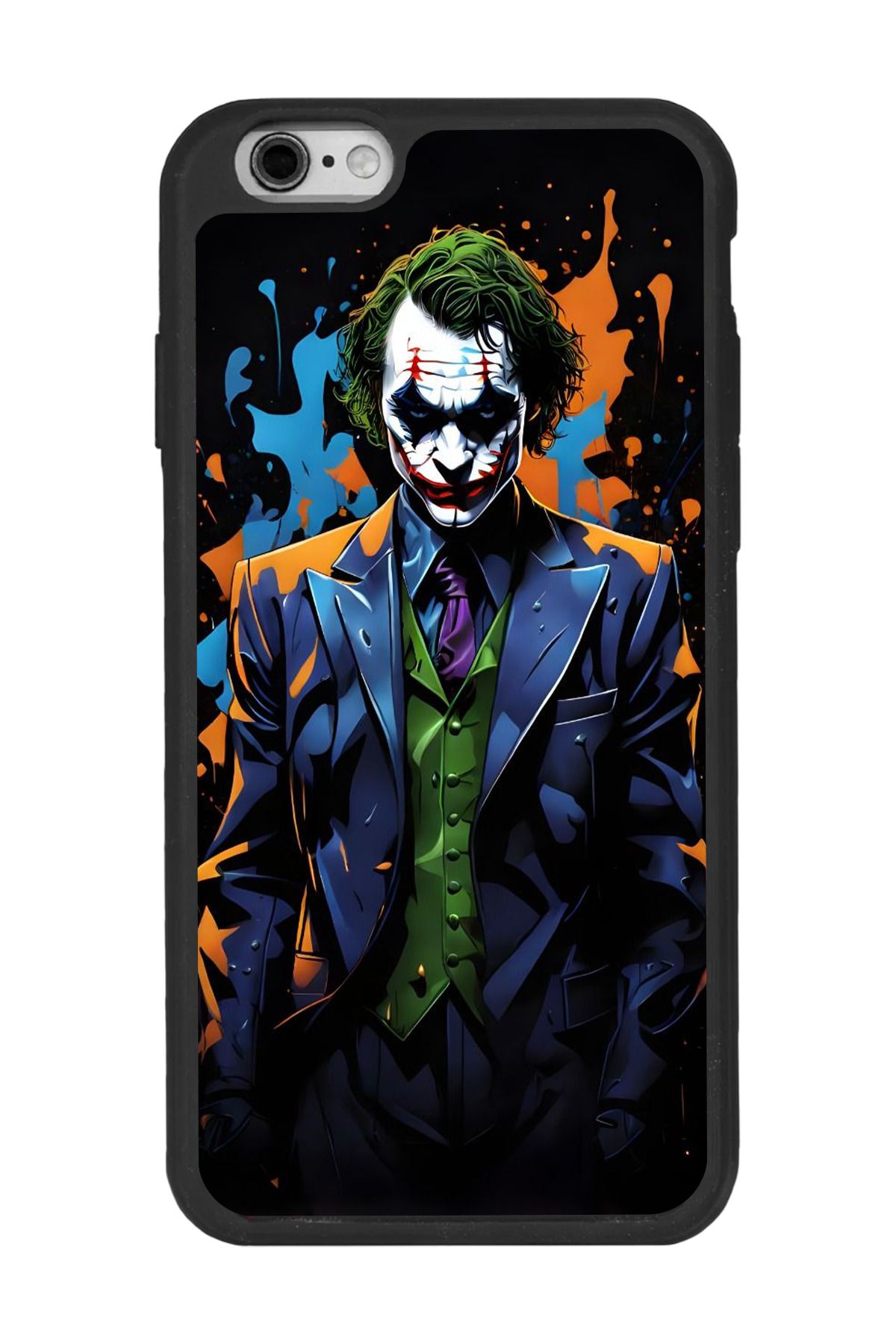 BGAKSESUAR Apple iPhone 6 Plus Siyah Silikon Kılıf Çiziklere ve Darbelere Karşı Koruma