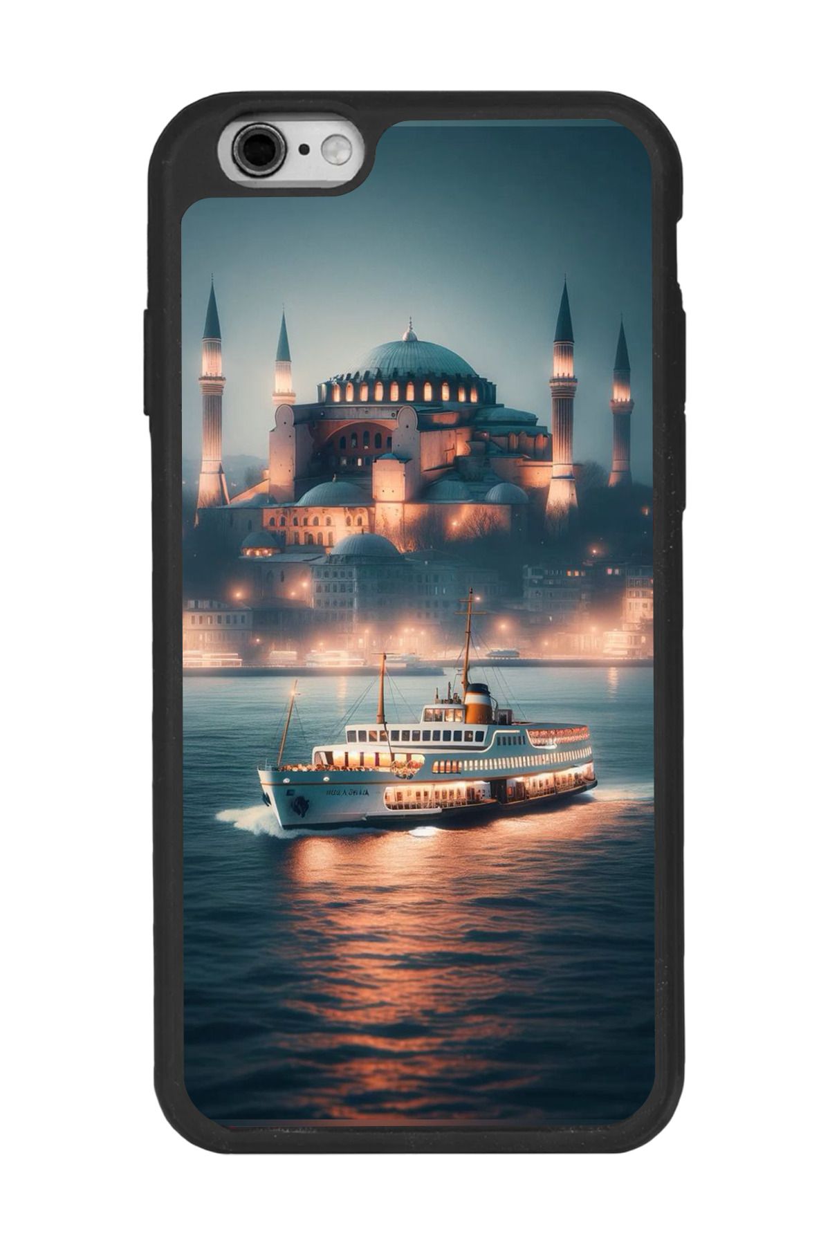 BGAKSESUAR Apple iPhone 6 Plus Siyah Silikon Kılıf Çiziklere ve Darbelere Karşı Koruma