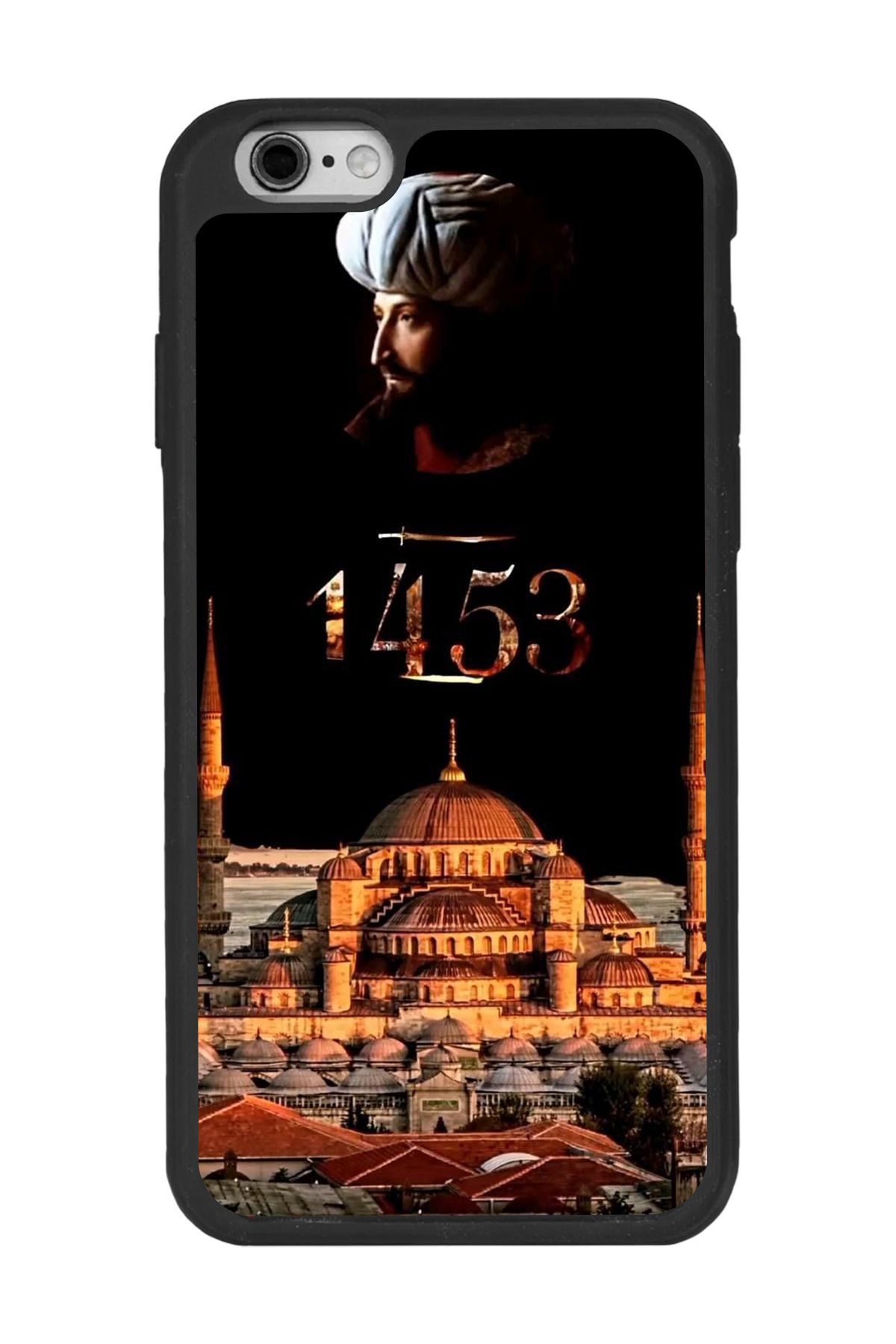 BGAKSESUAR Apple iPhone 6 Plus Siyah Silikon Kılıf Çiziklere ve Darbelere Karşı Koruma